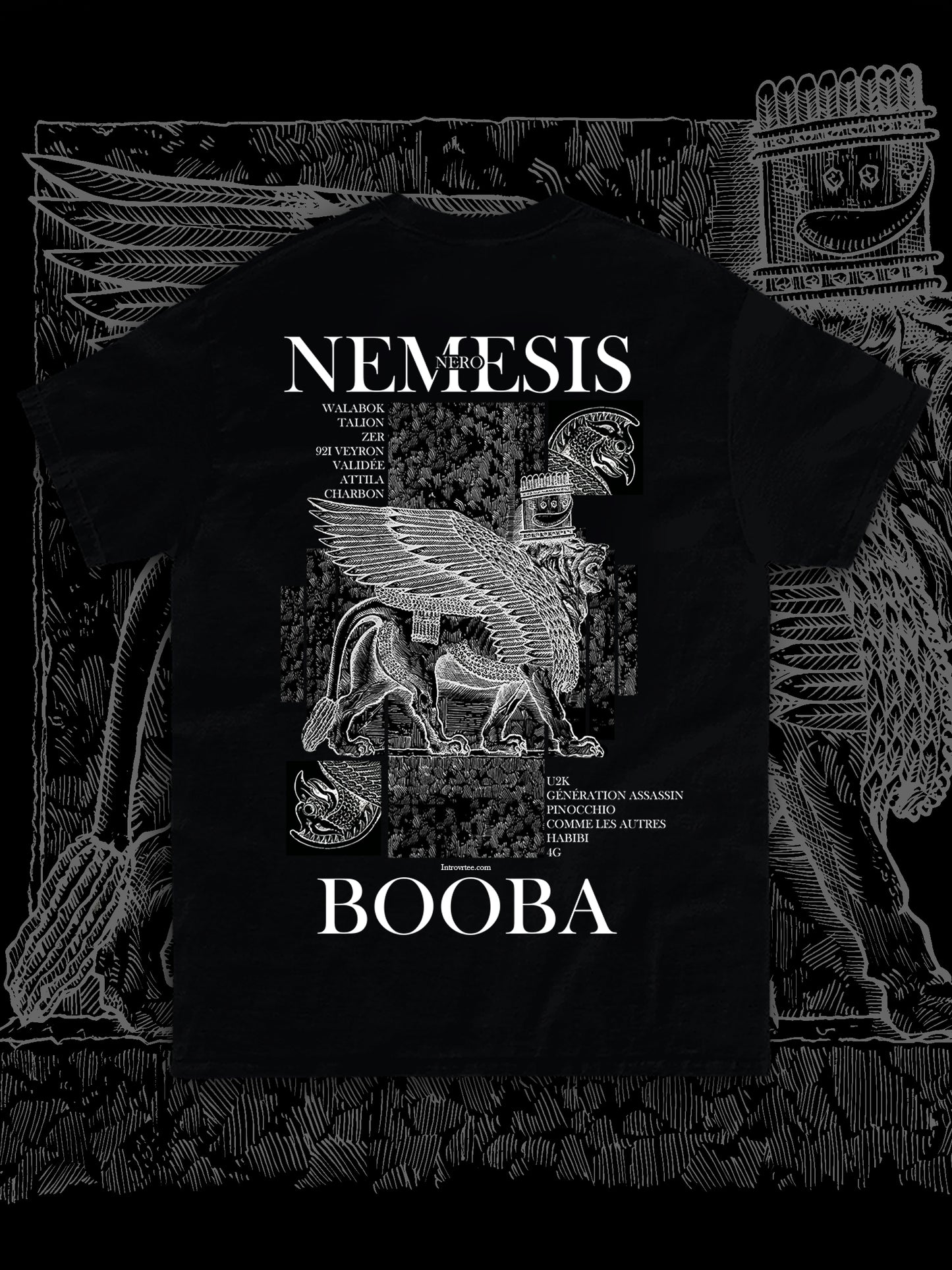 T-shirt NERO NEMESIS
