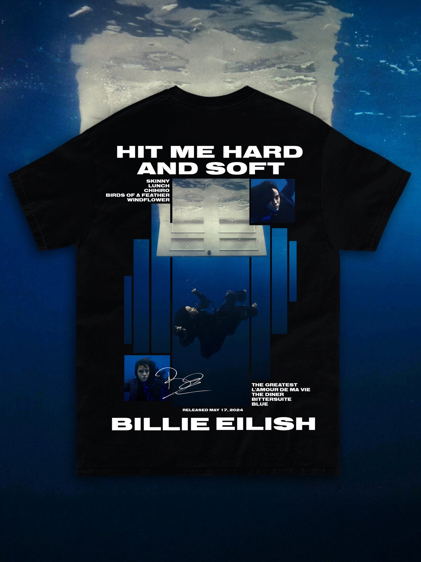 HIT ME HARD AND SOFT T-shirt