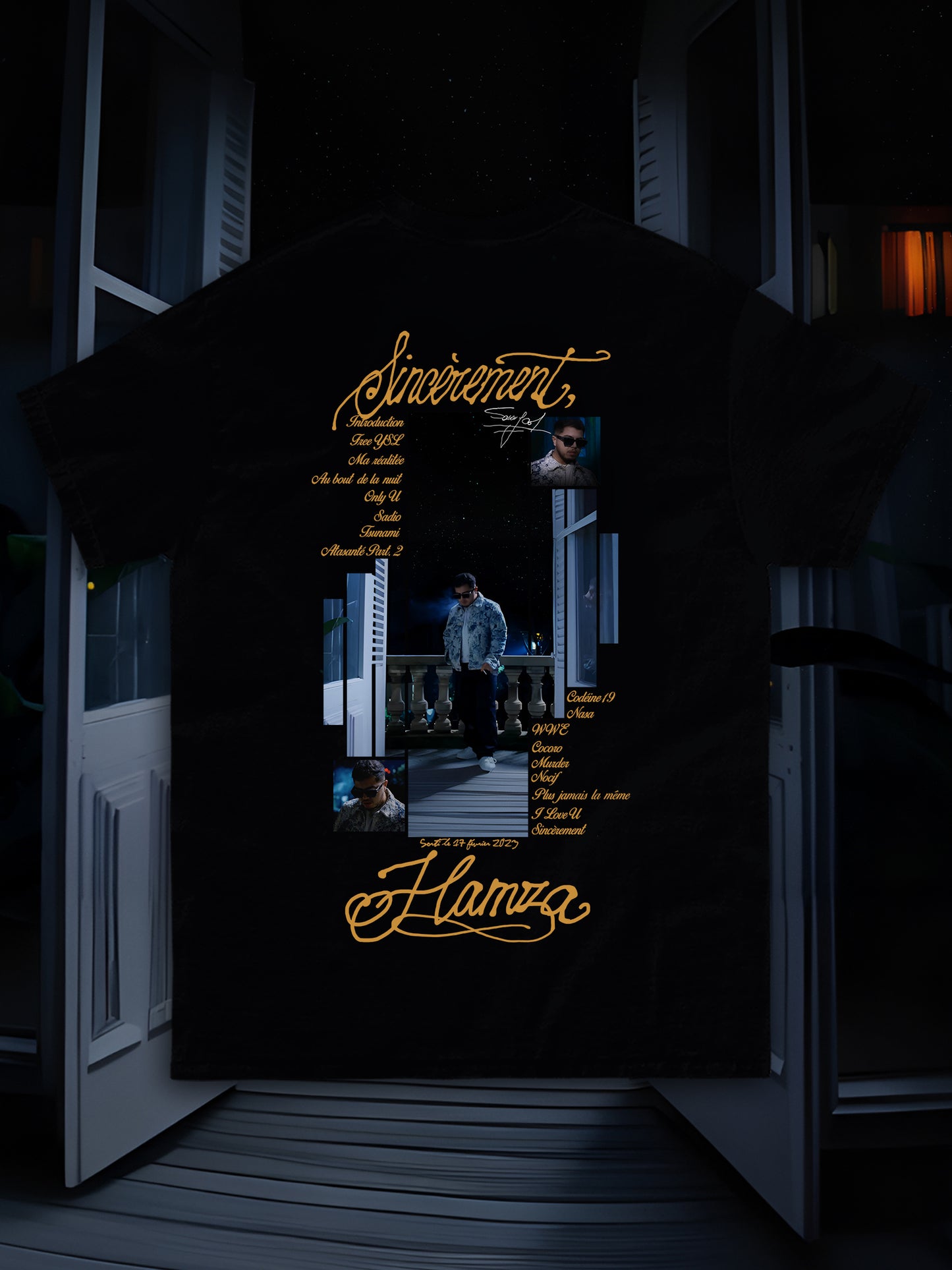 T-shirt Sincèrement - Introvrtee