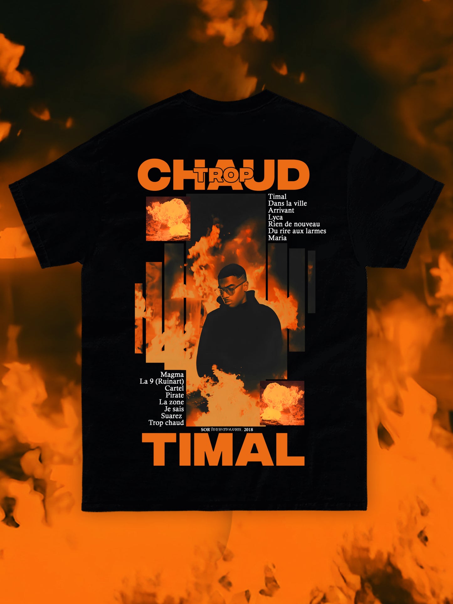 T-shirt TROP CHAUD