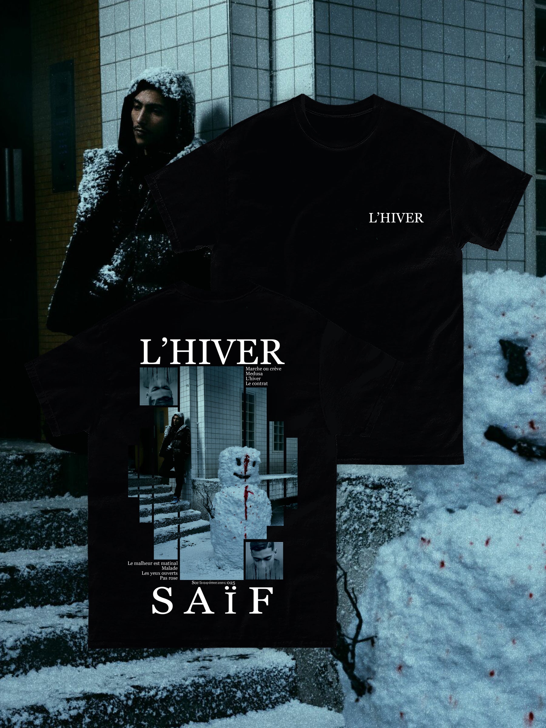 T-shirt L'HIVER