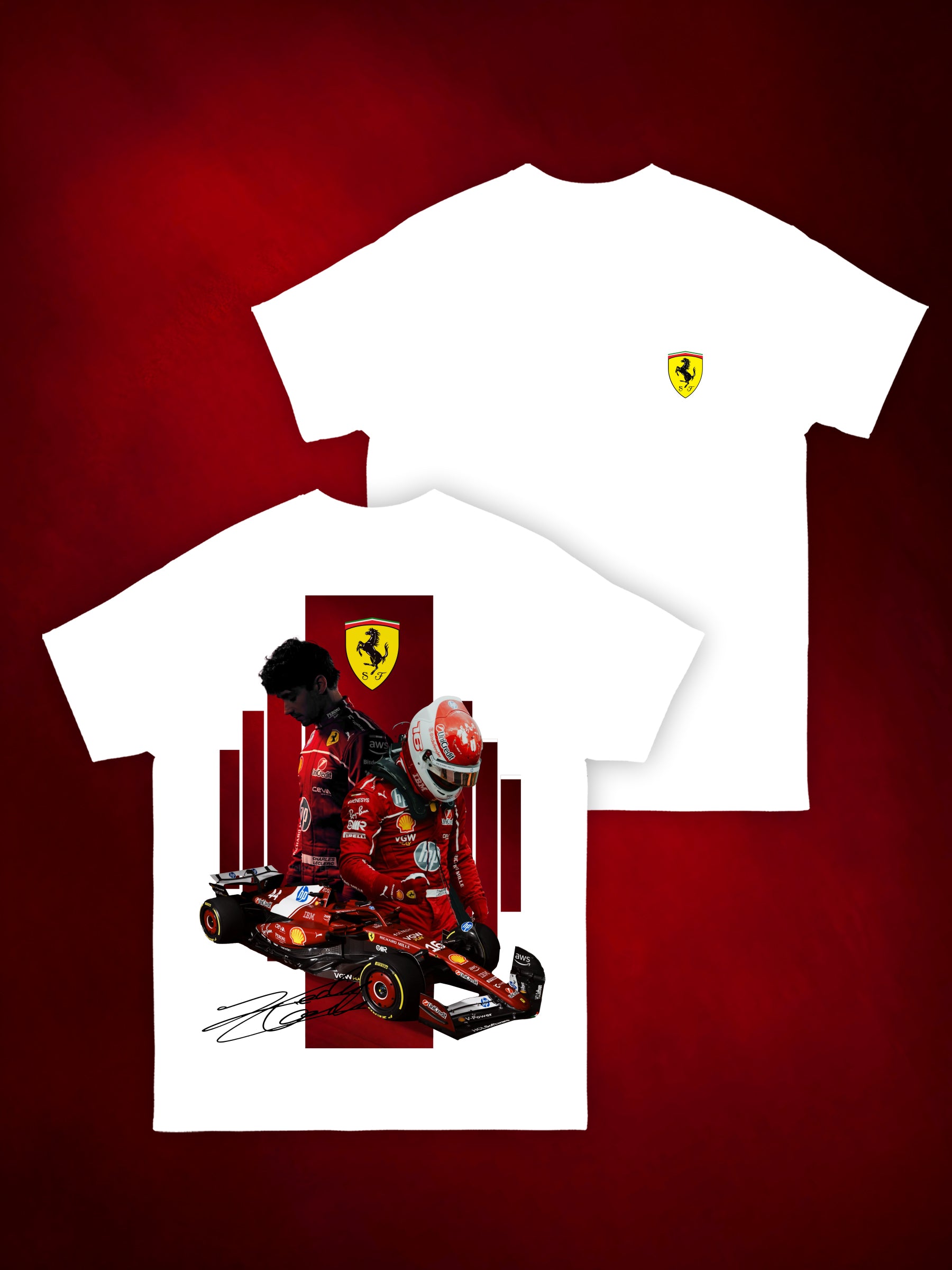 T-shirt CHARLES LECLERC