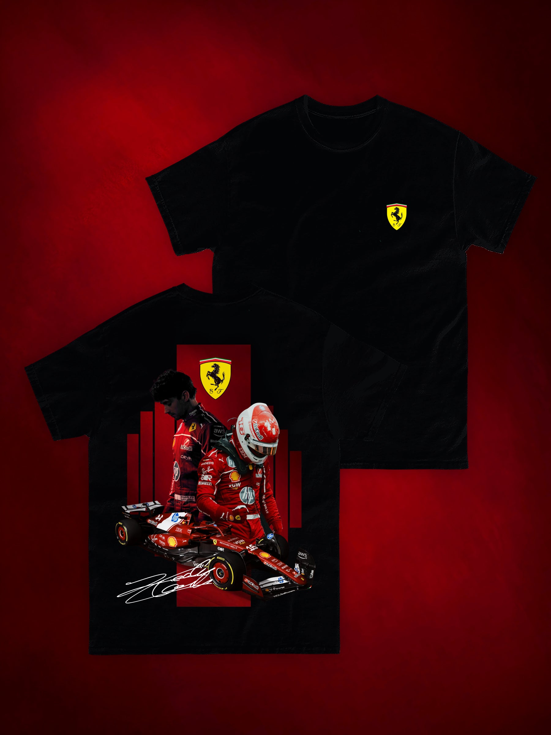 T-shirt CHARLES LECLERC
