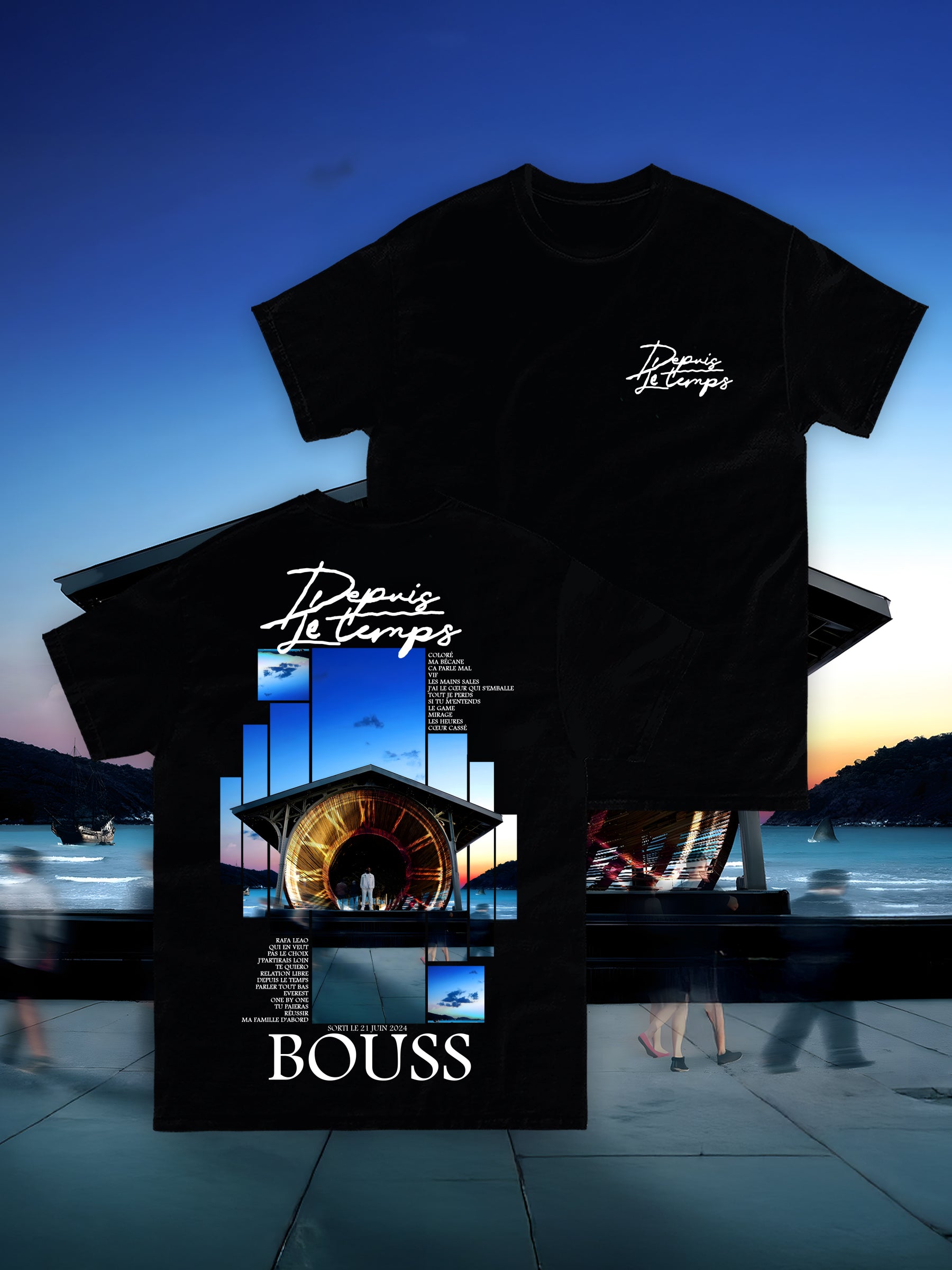 T-shirt DEPUIS LE TEMPS