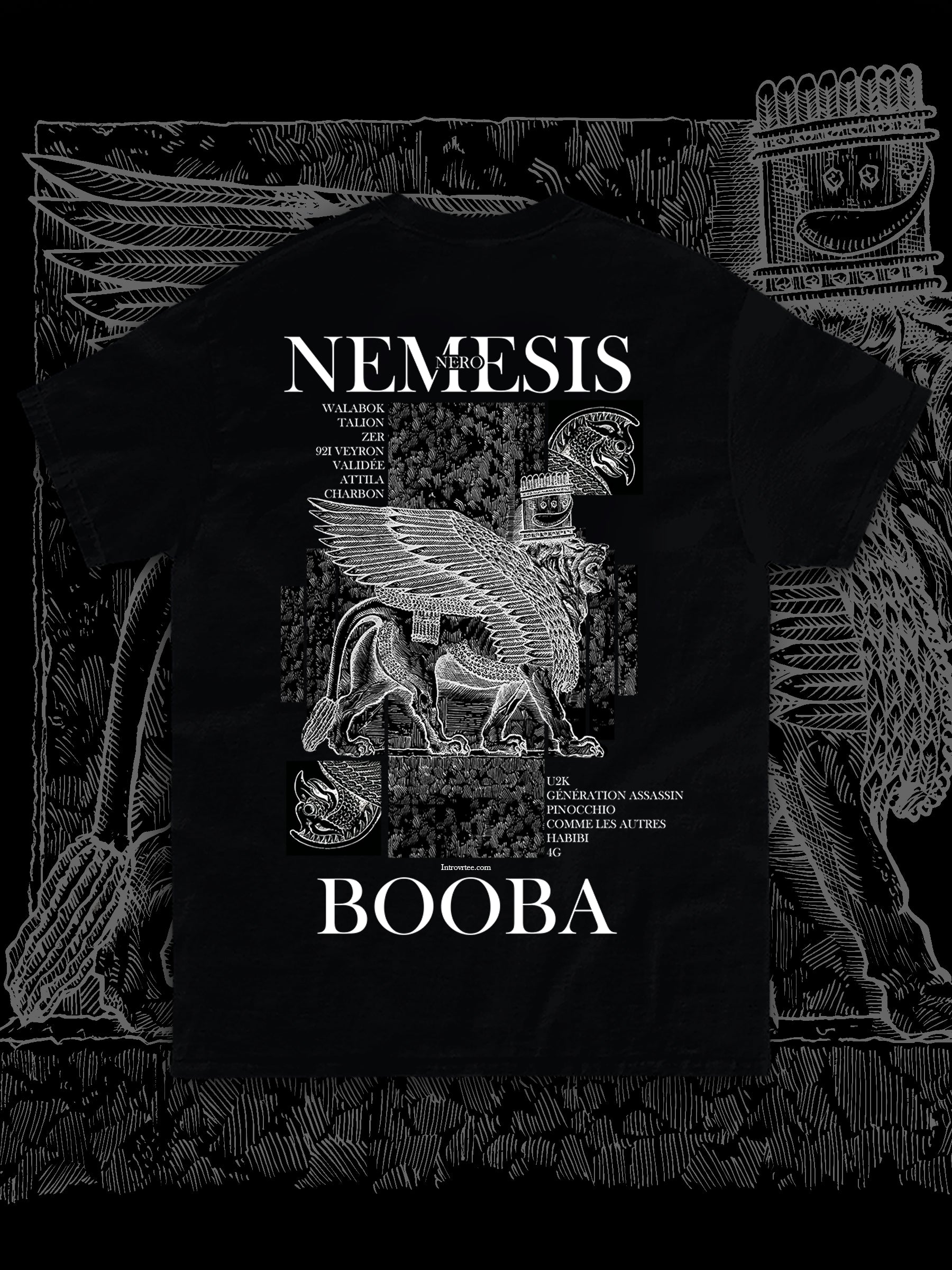 T-shirt NERO NEMESIS