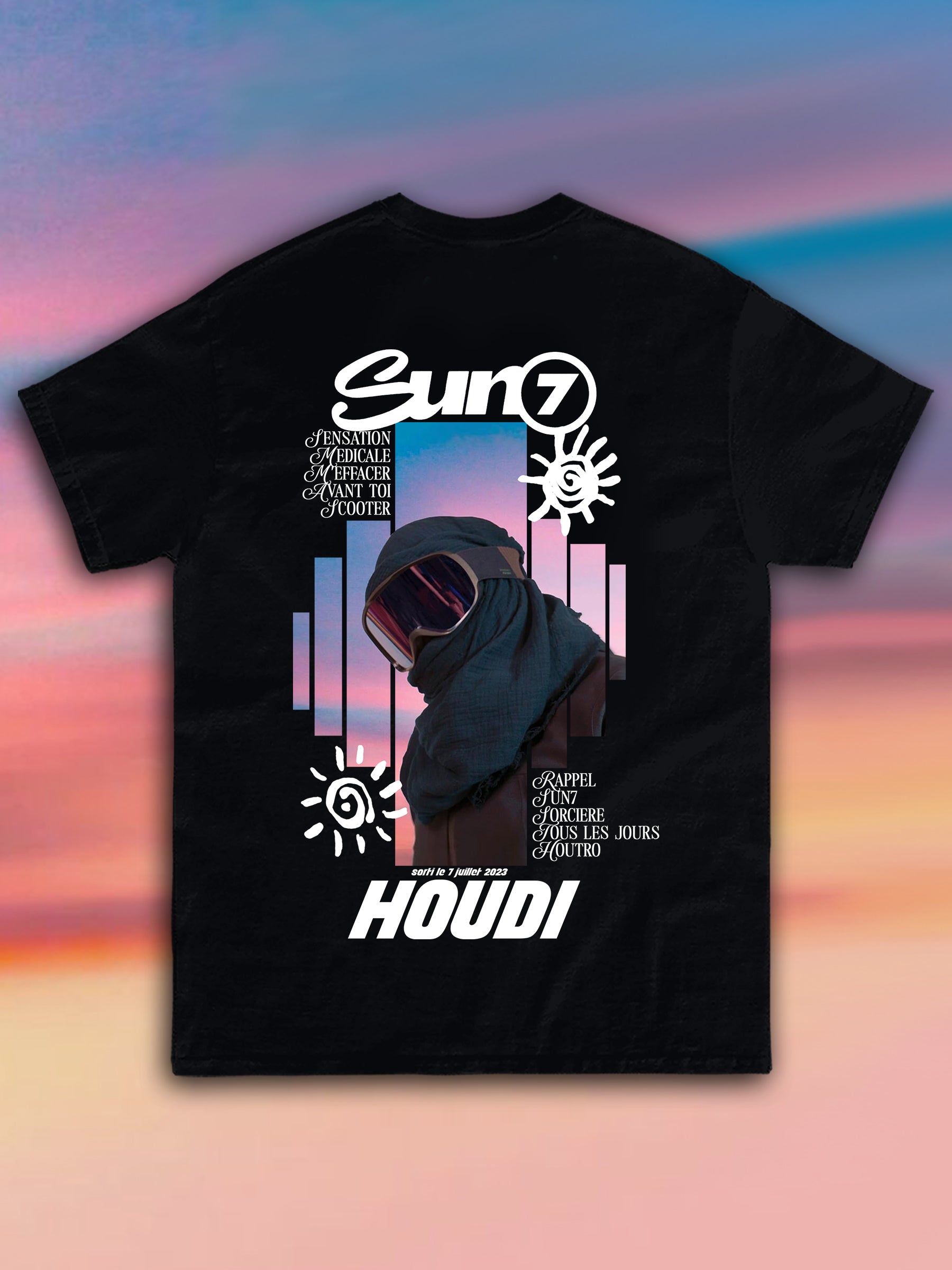 T-shirt Sun7 - Introvrtee