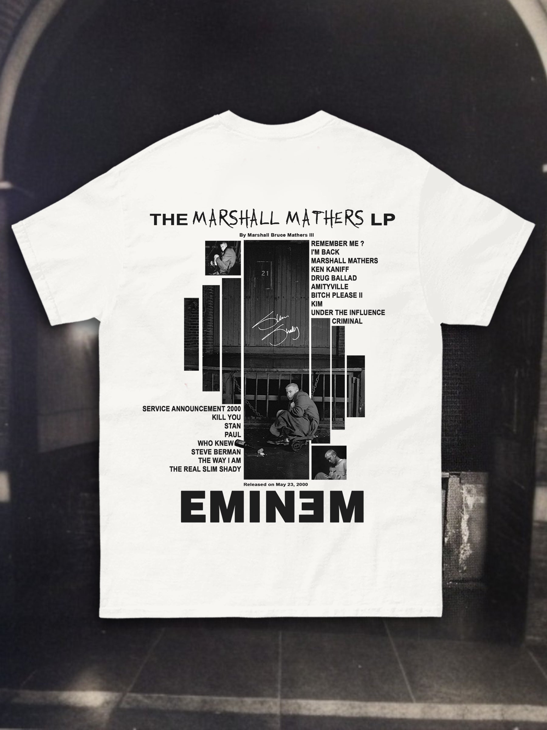 T-shirt THE MARSHALL MATHERS LP II - Introvrtee