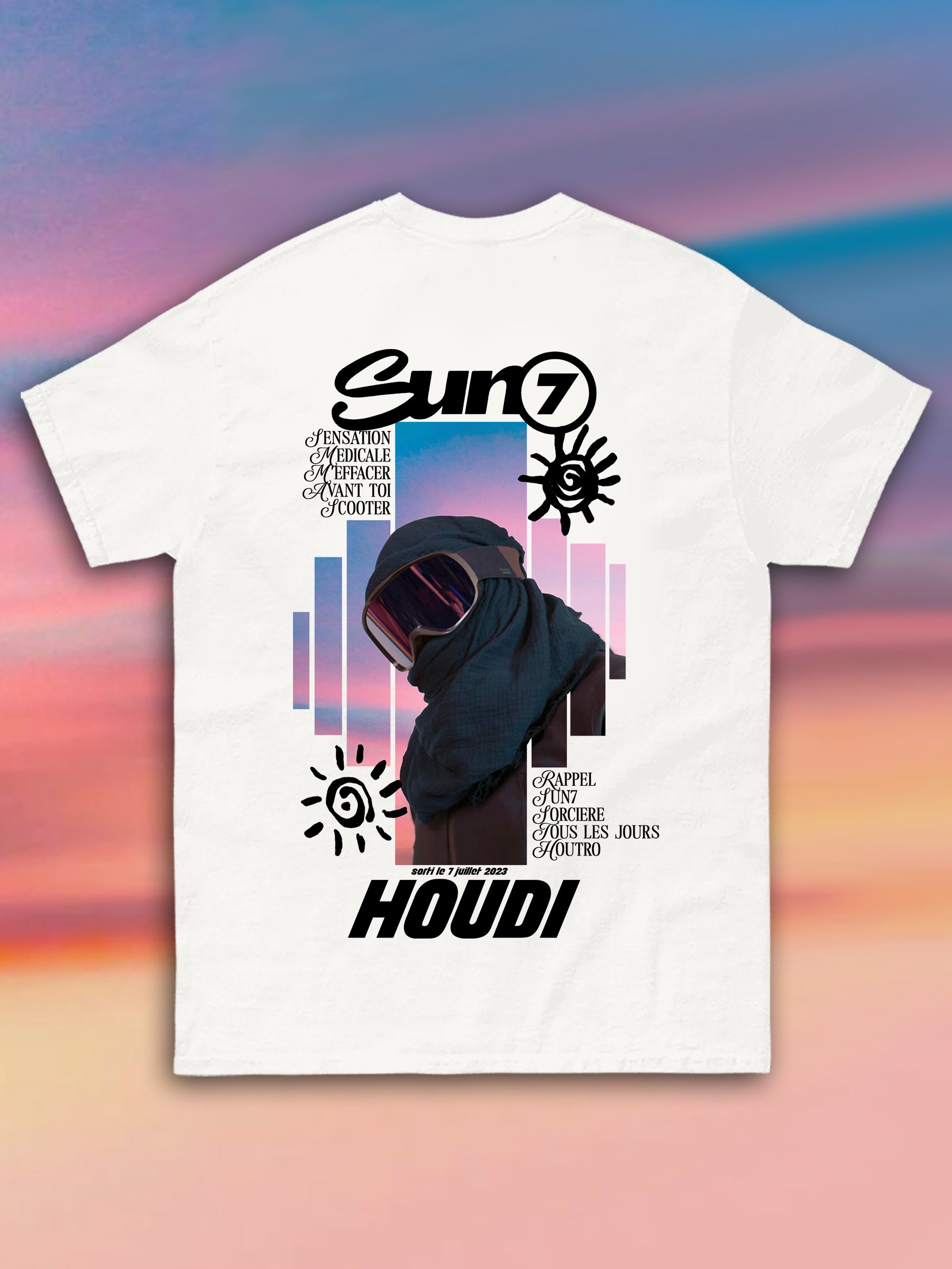 T-shirt Sun7 - Introvrtee