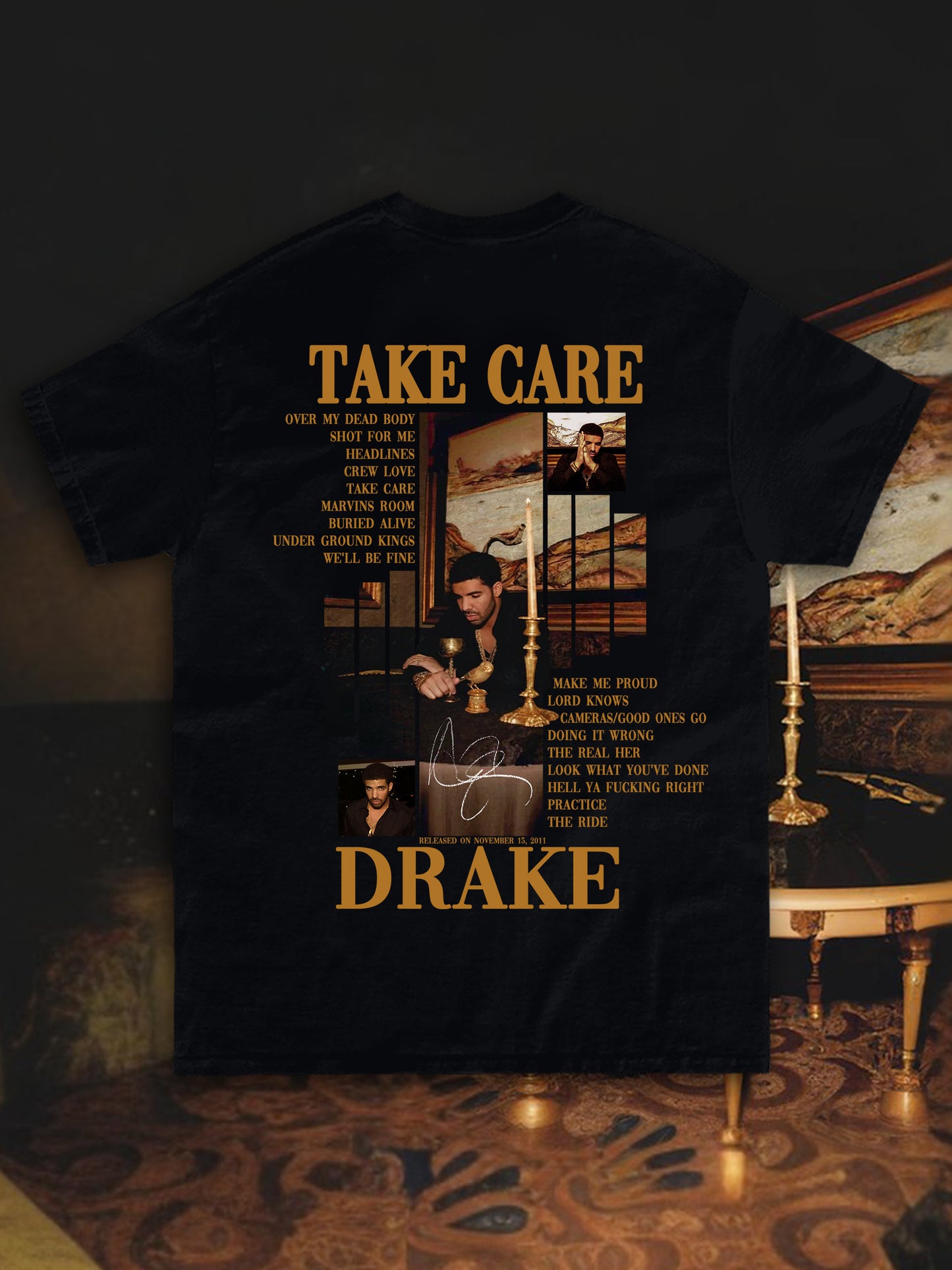 T-shirt TAKE CARE - Introvrtee