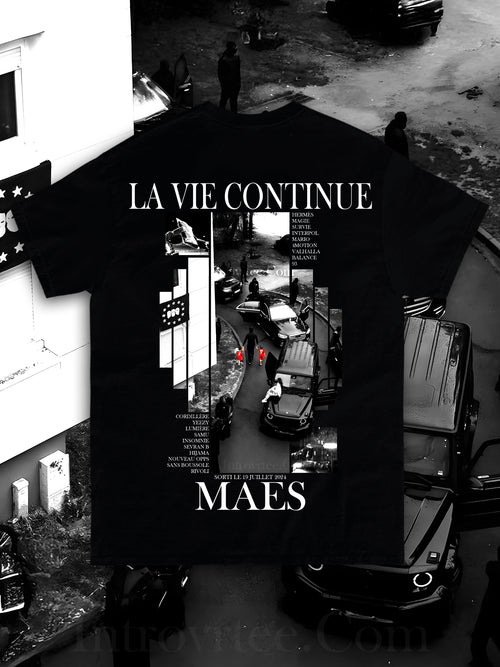 T-shirt  La vie continue