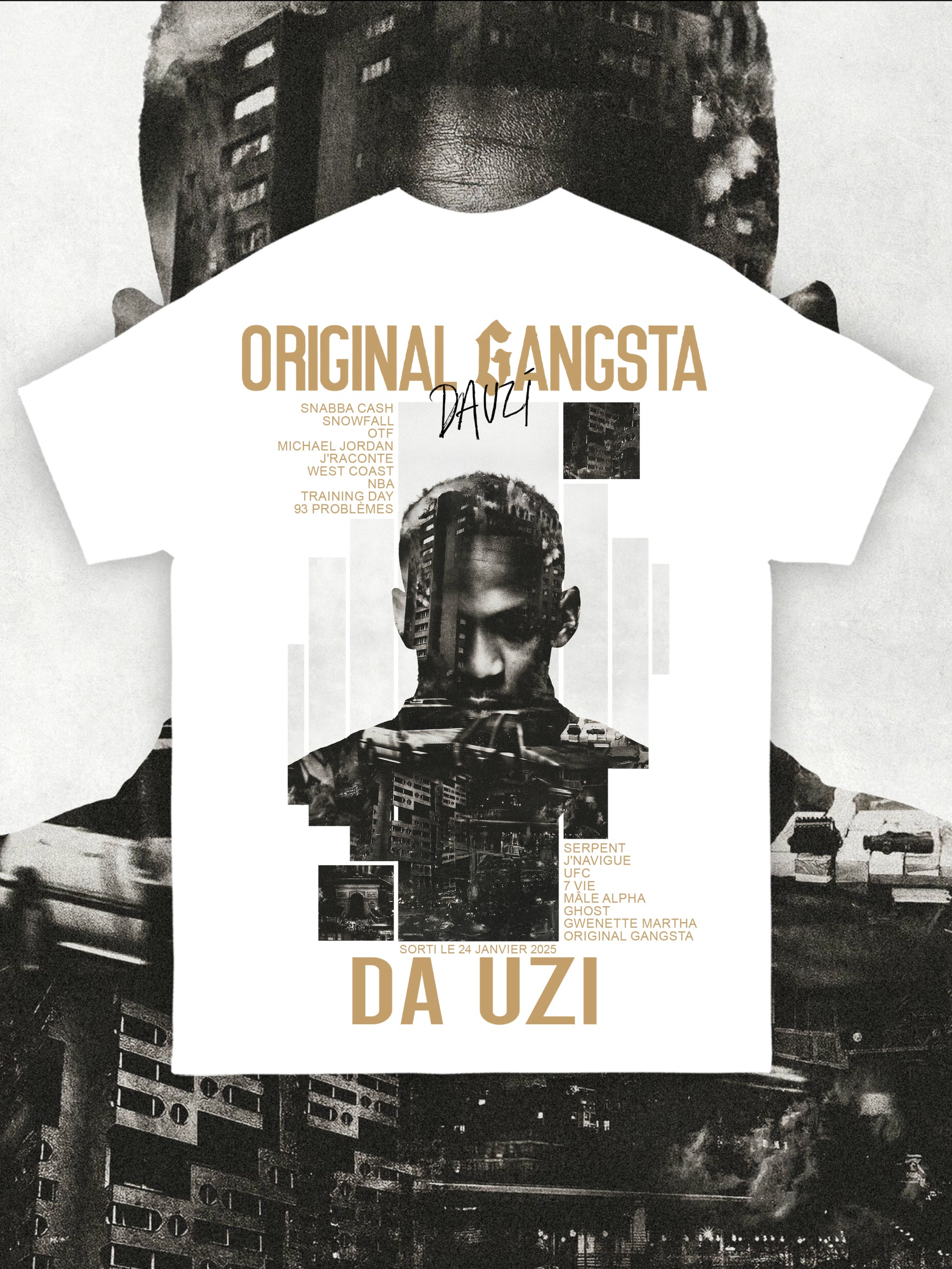 T-shirt DA UZI