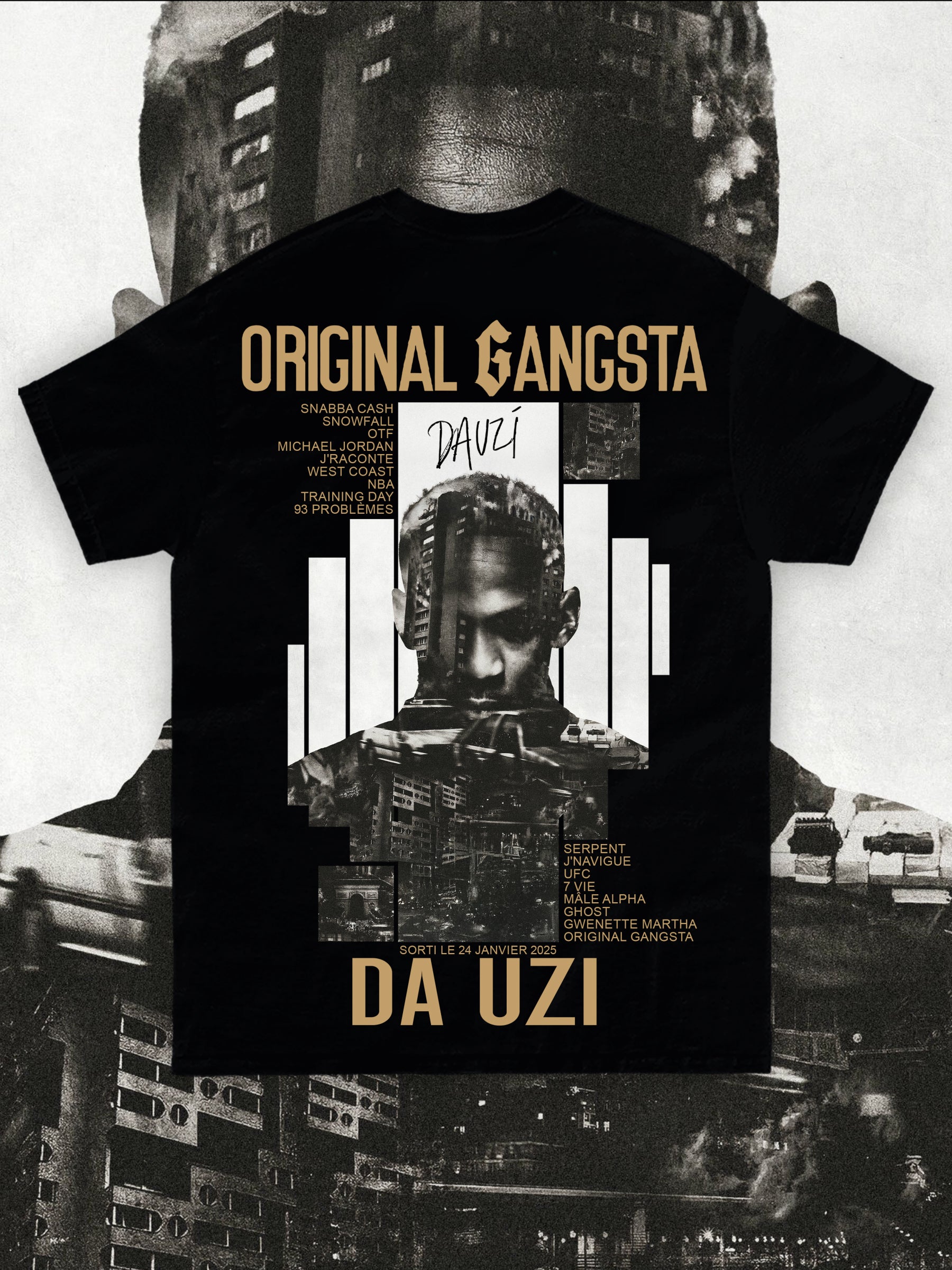 T-shirt DA UZI