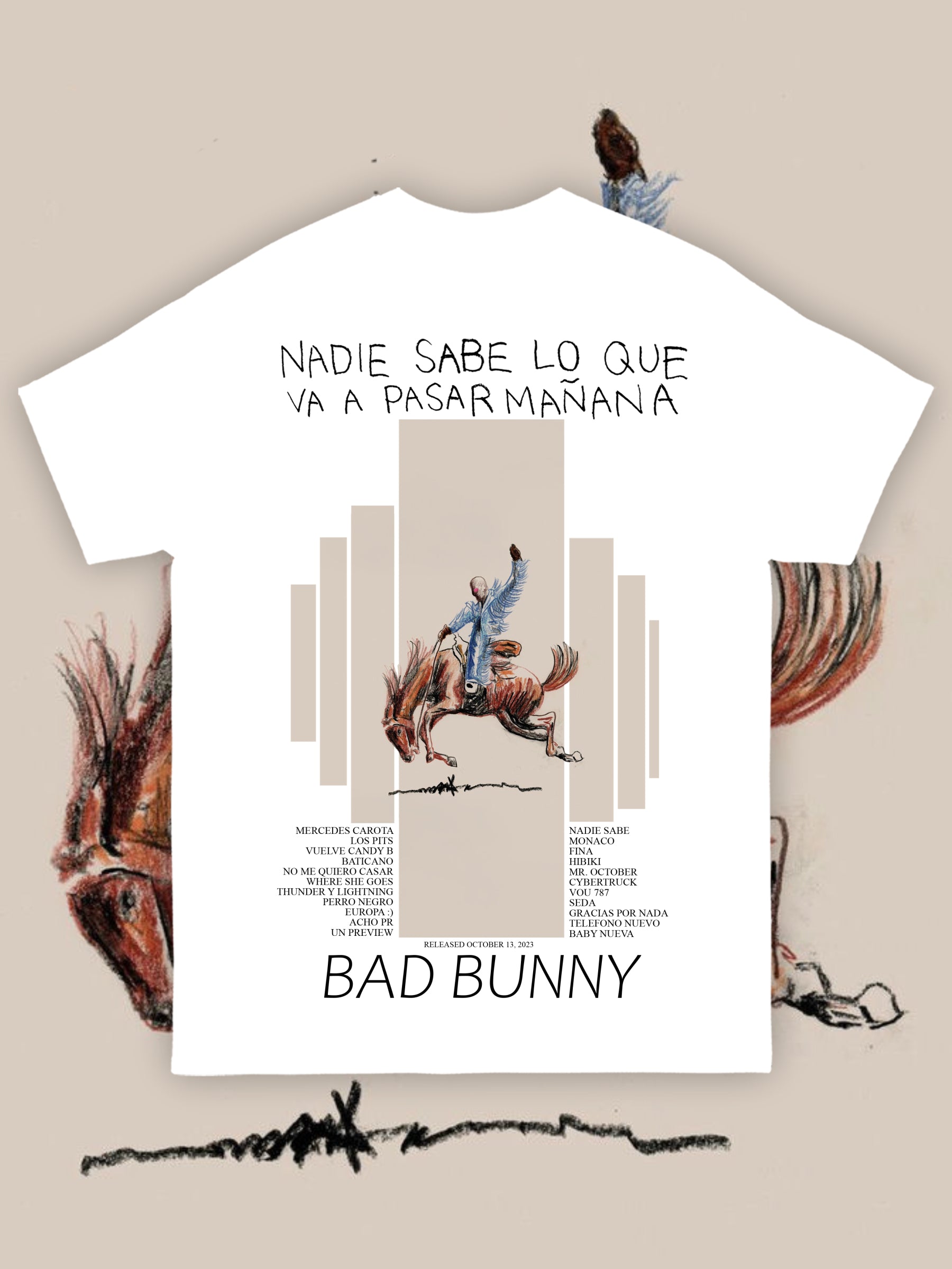 T-shirt Nadie Sabe Lo Que Va a Pasar Mañana