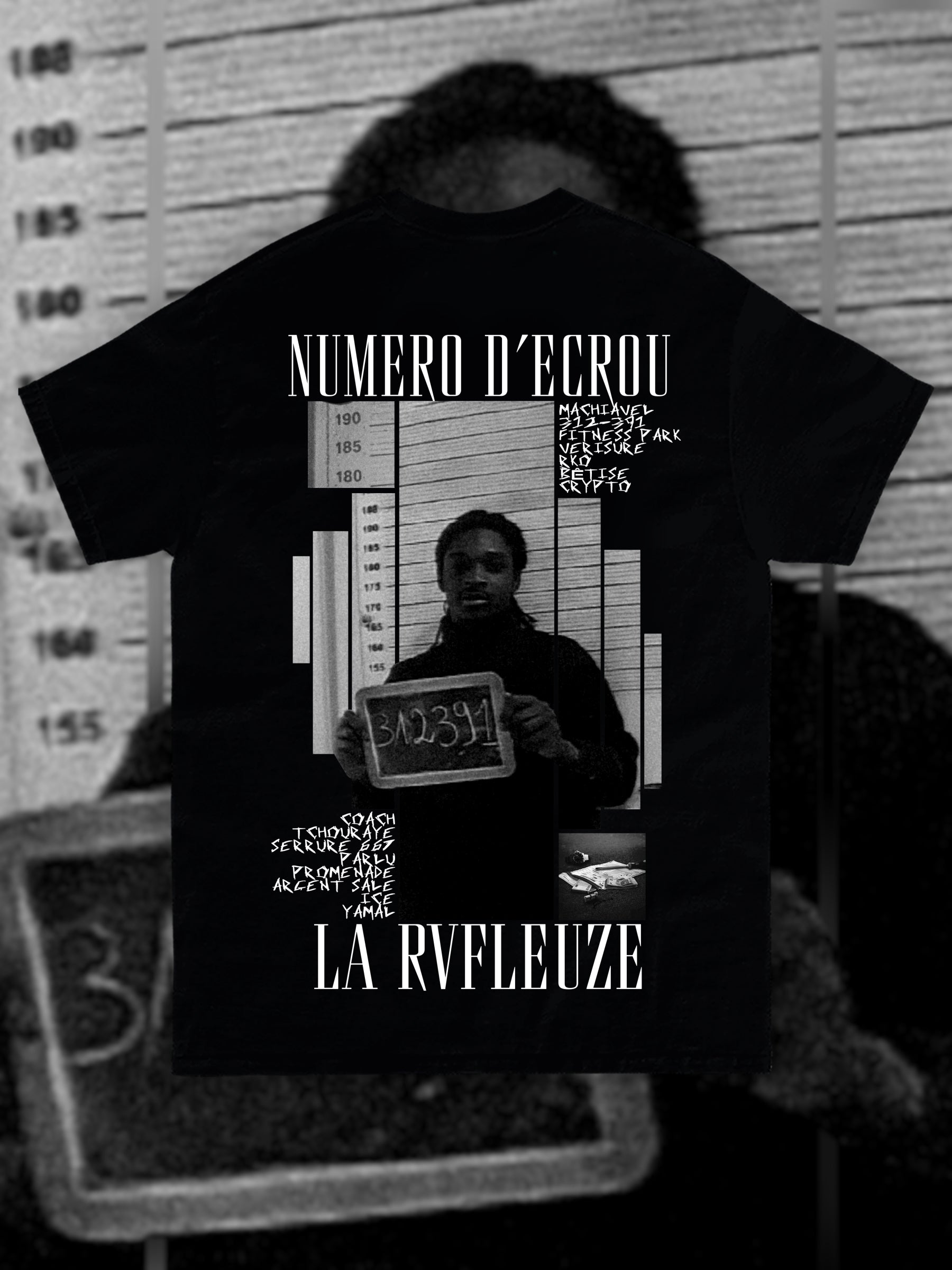 Tshirt NUMERO D'ECROU