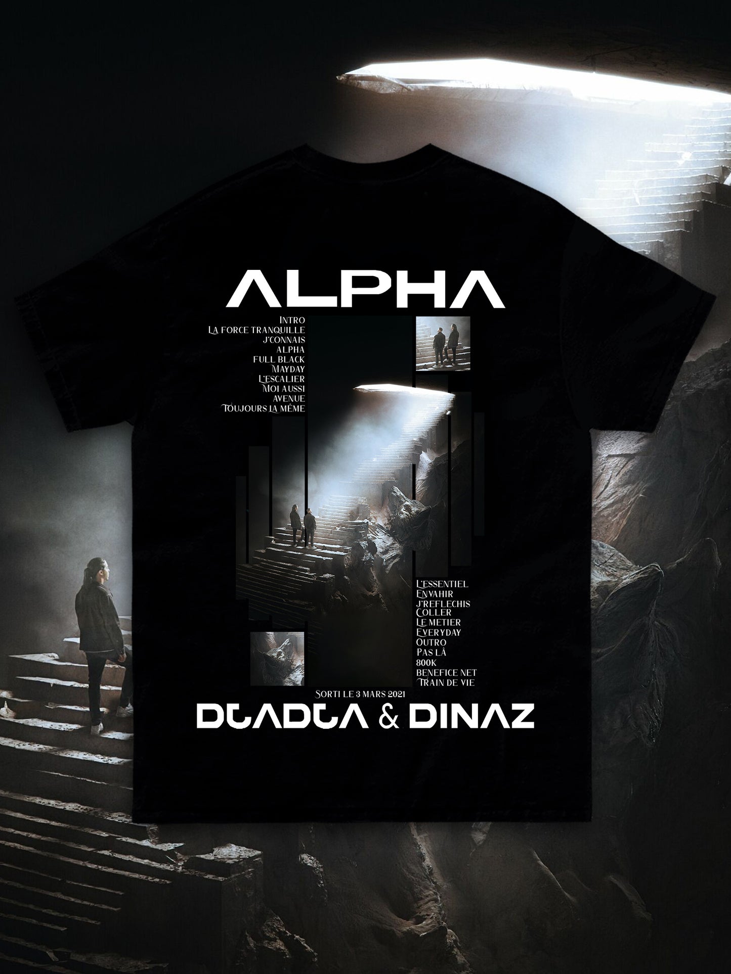 T-shirt Alpha - Introvrtee