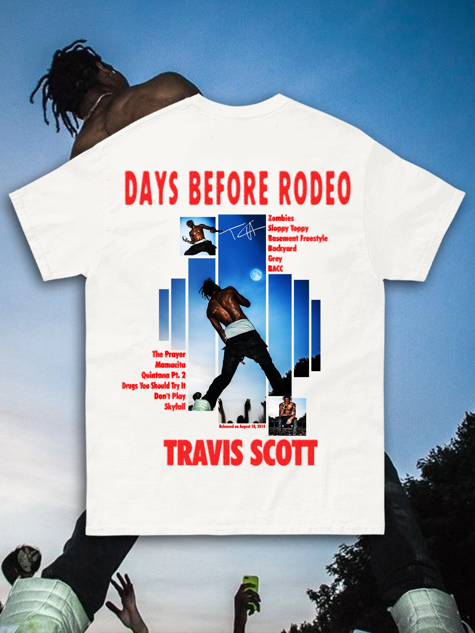 T-shirt DAYS BEFORE RODEO - Introvrtee