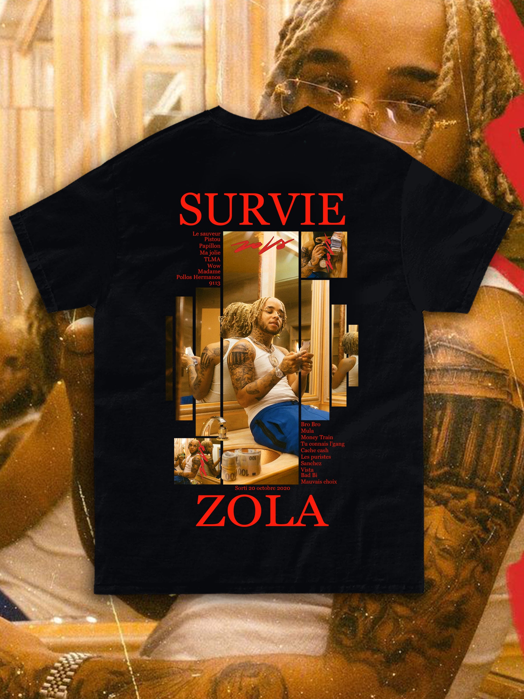 T-shirt Survie - Introvrtee