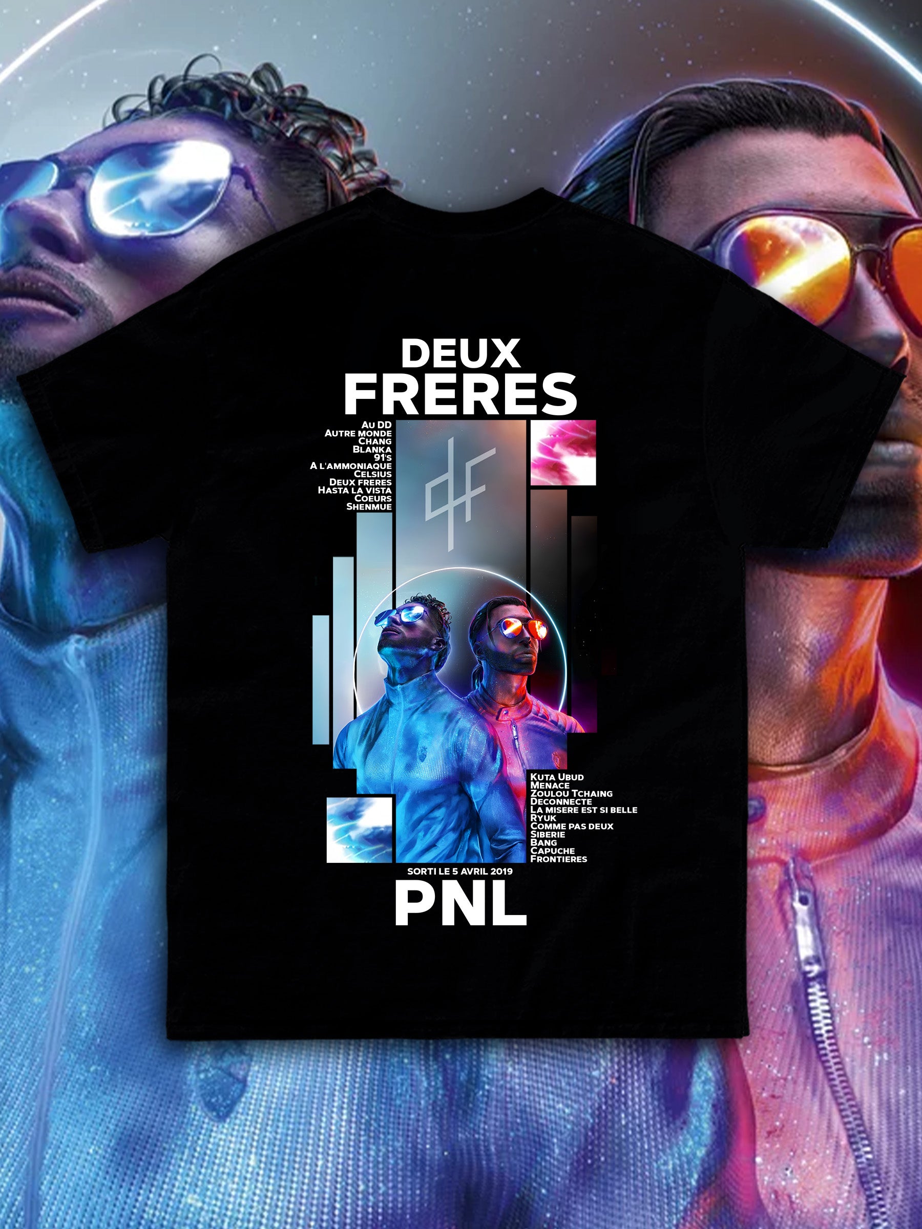 T-shirt DEUX FRERES - Introvrtee