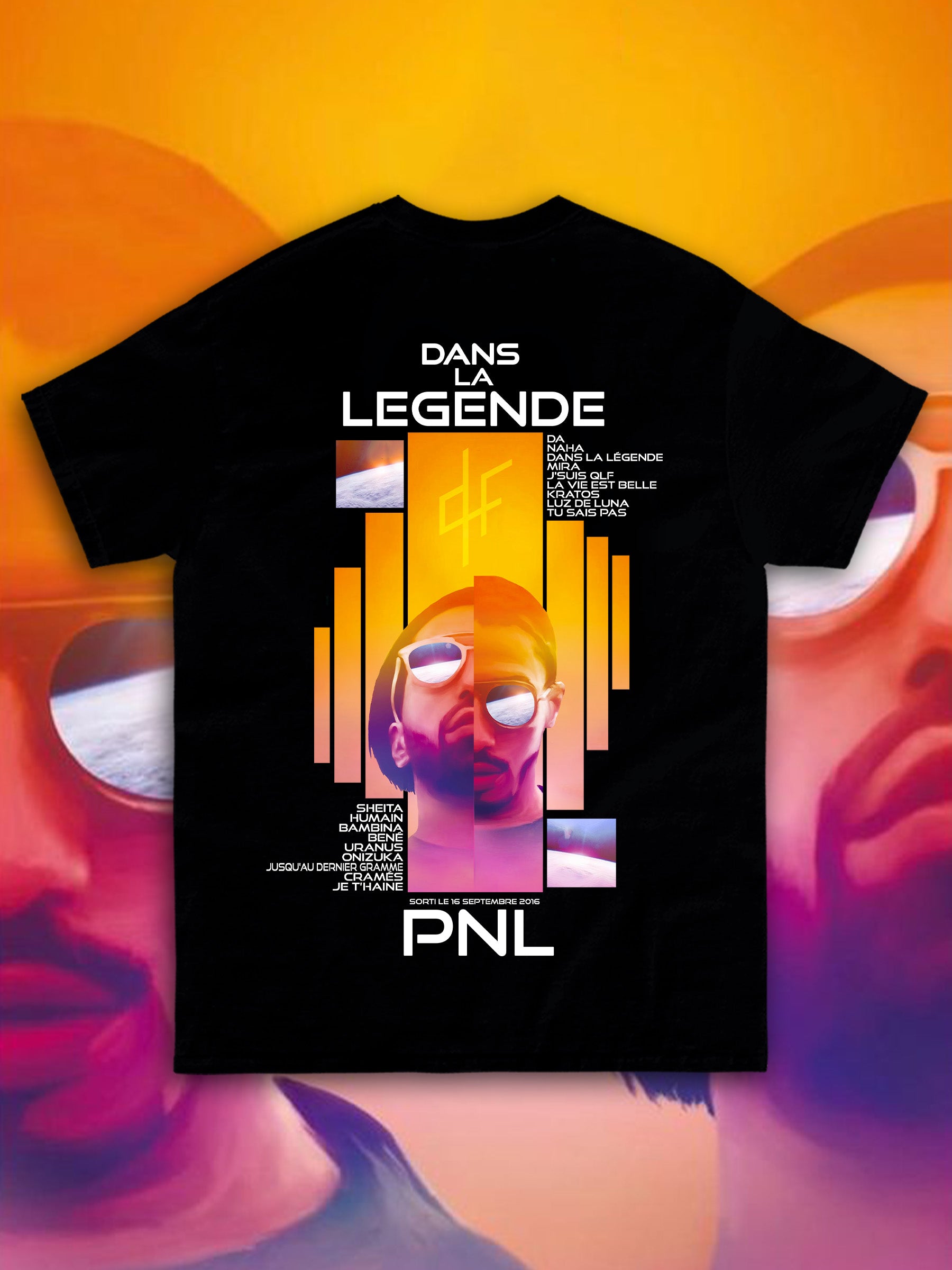 T-shirt DANS LA LEGENDE - Introvrtee
