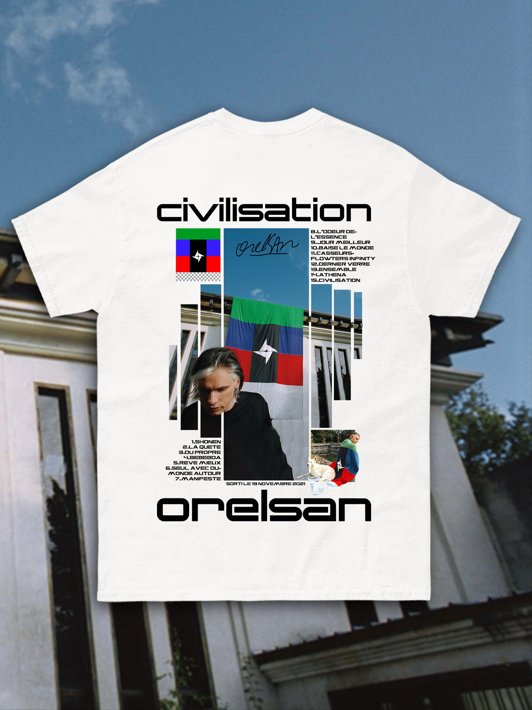 T-shirt CIVILISATION - Introvrtee