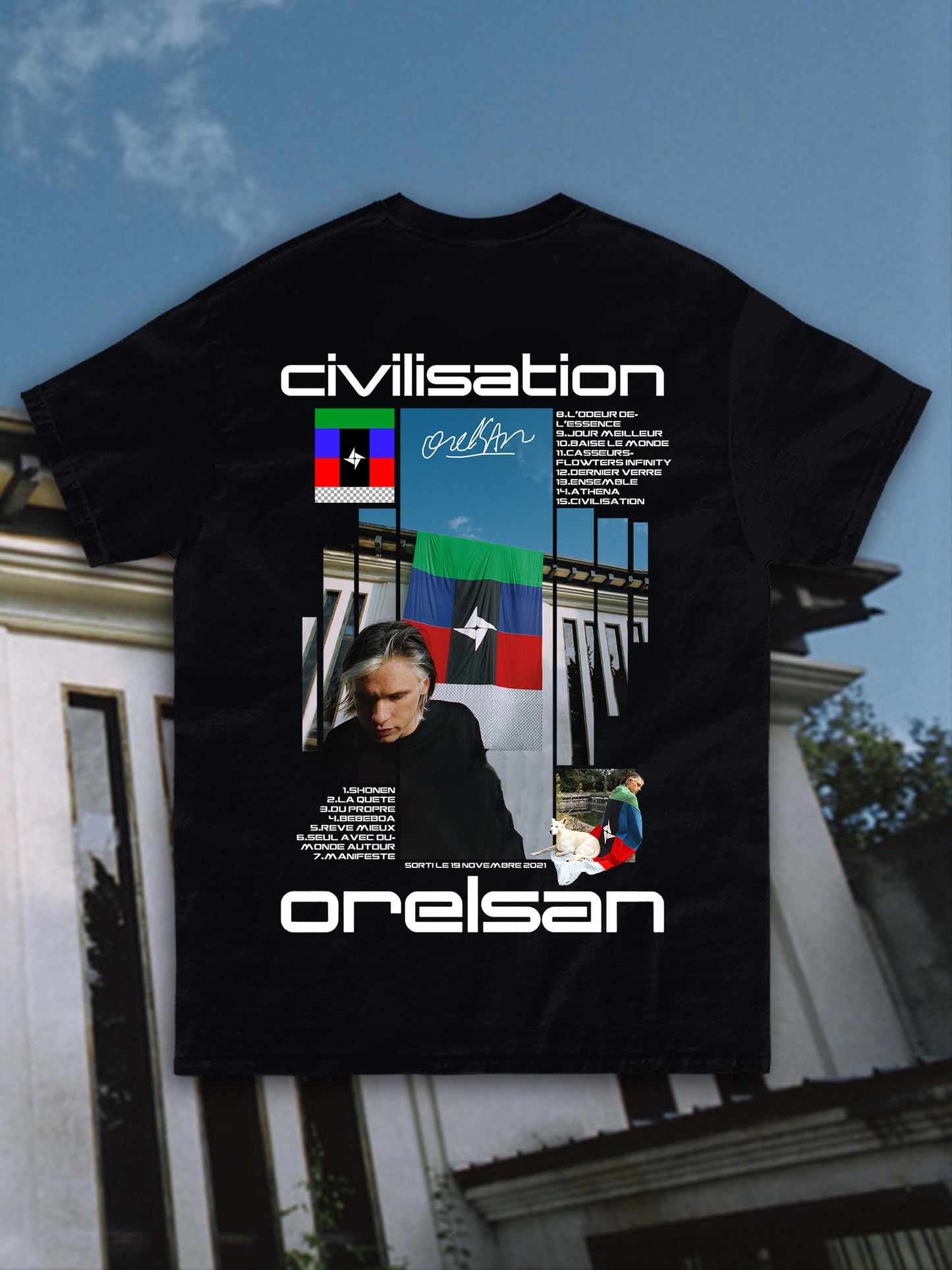 T-shirt CIVILISATION - Introvrtee