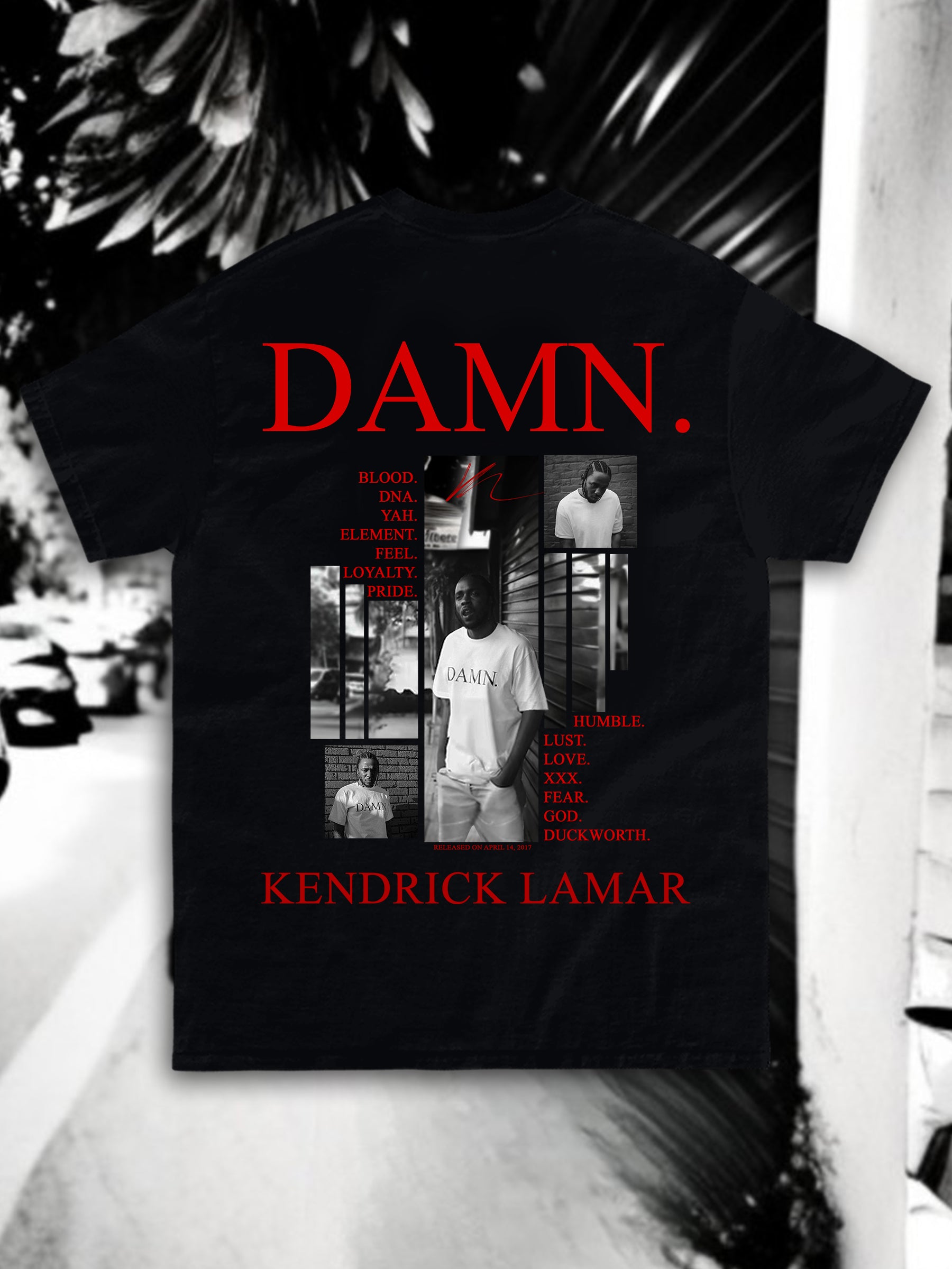 T-shirt DAMN - Introvrtee