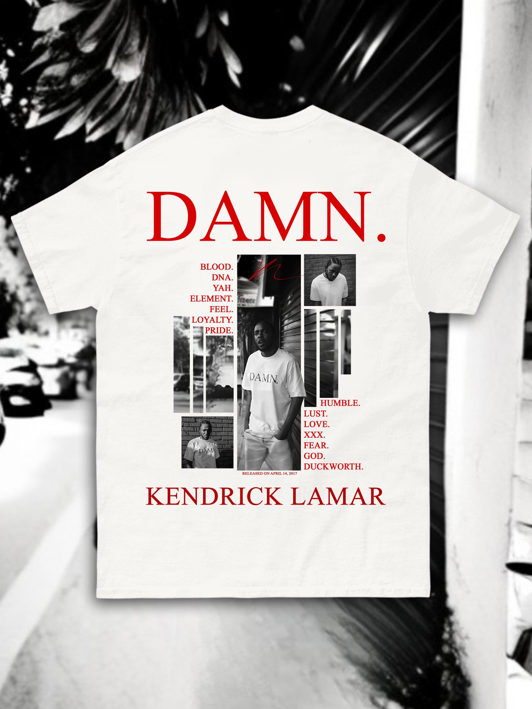 T-shirt DAMN - Introvrtee
