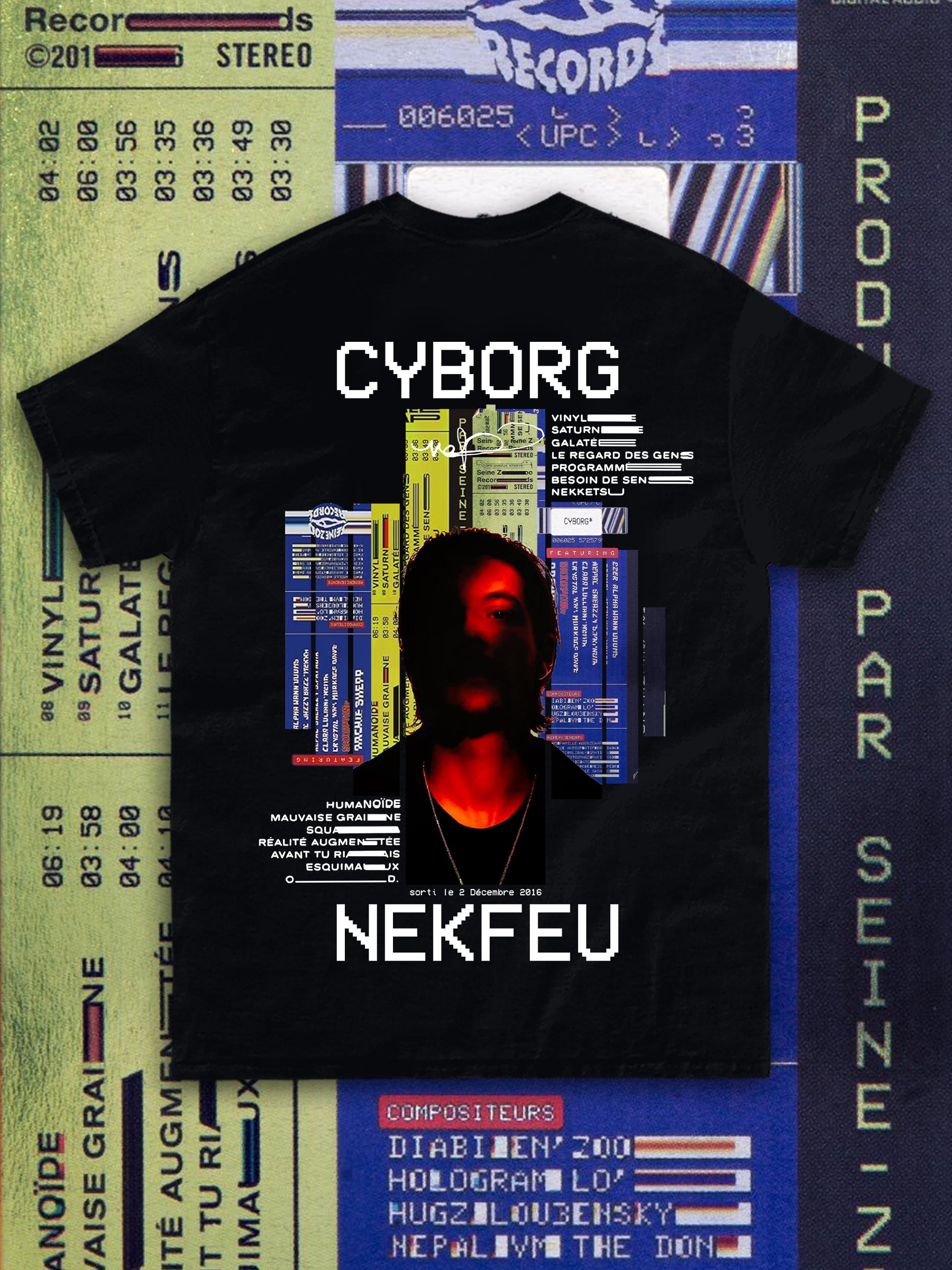 T-shirt CYBORG - Introvrtee