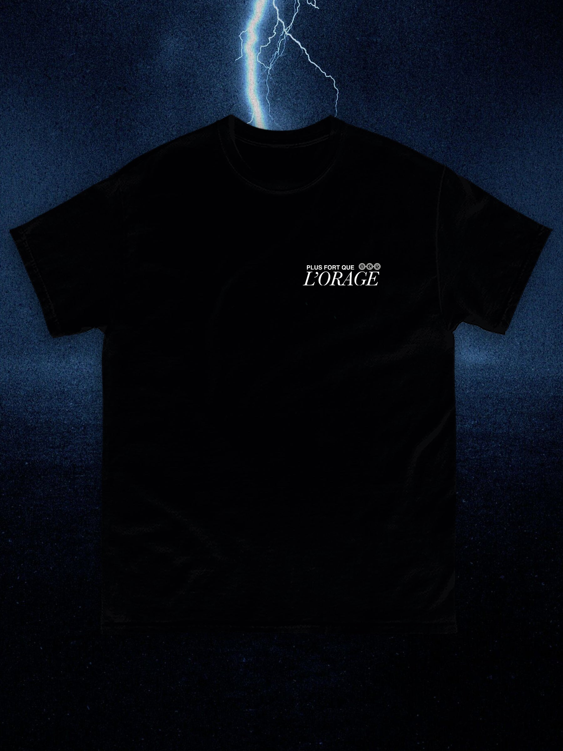 T-shirt Plus Fort Que L'Orage - Introvrtee