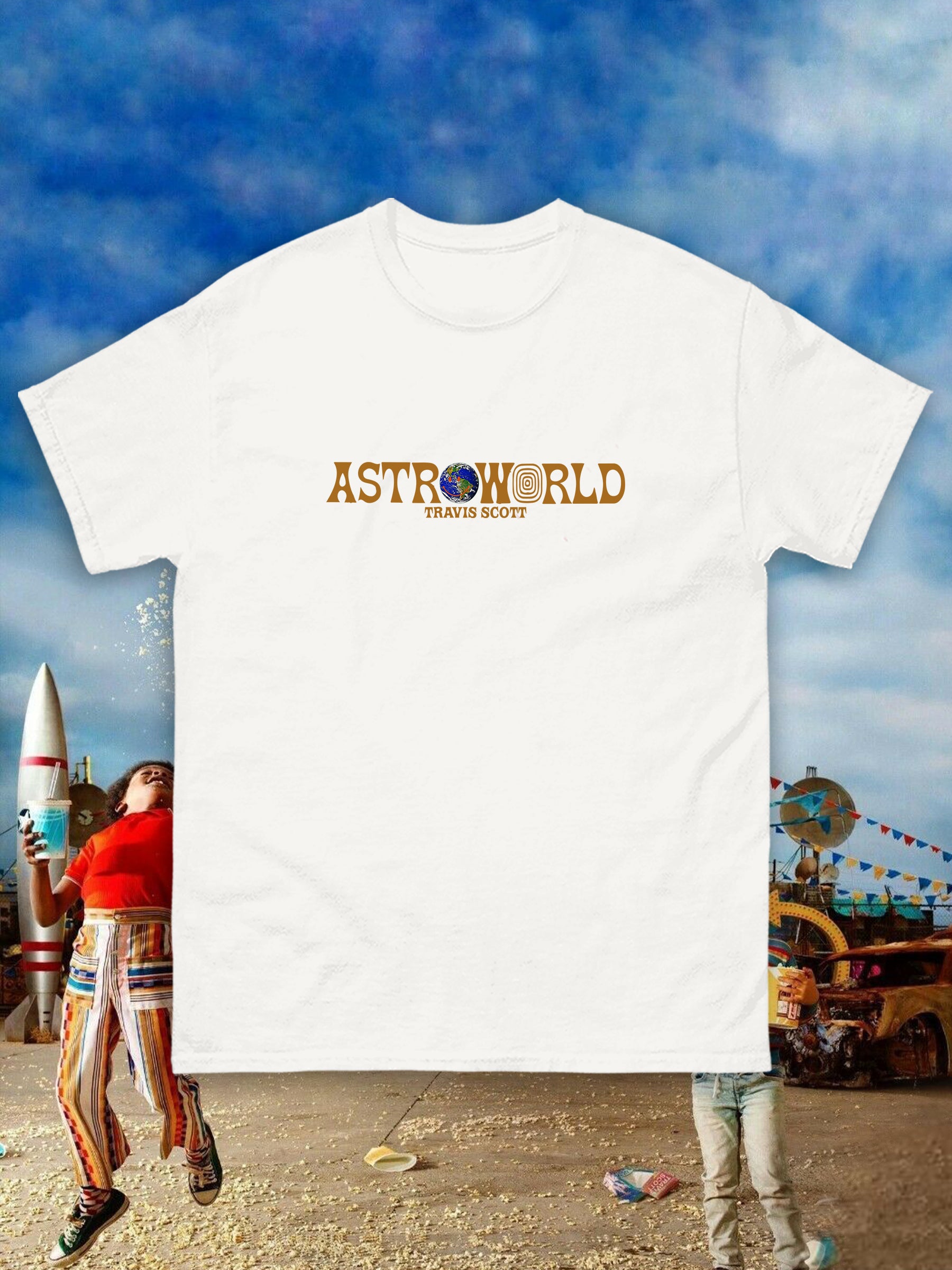 T-shirt ASTROWORLD - Introvrtee