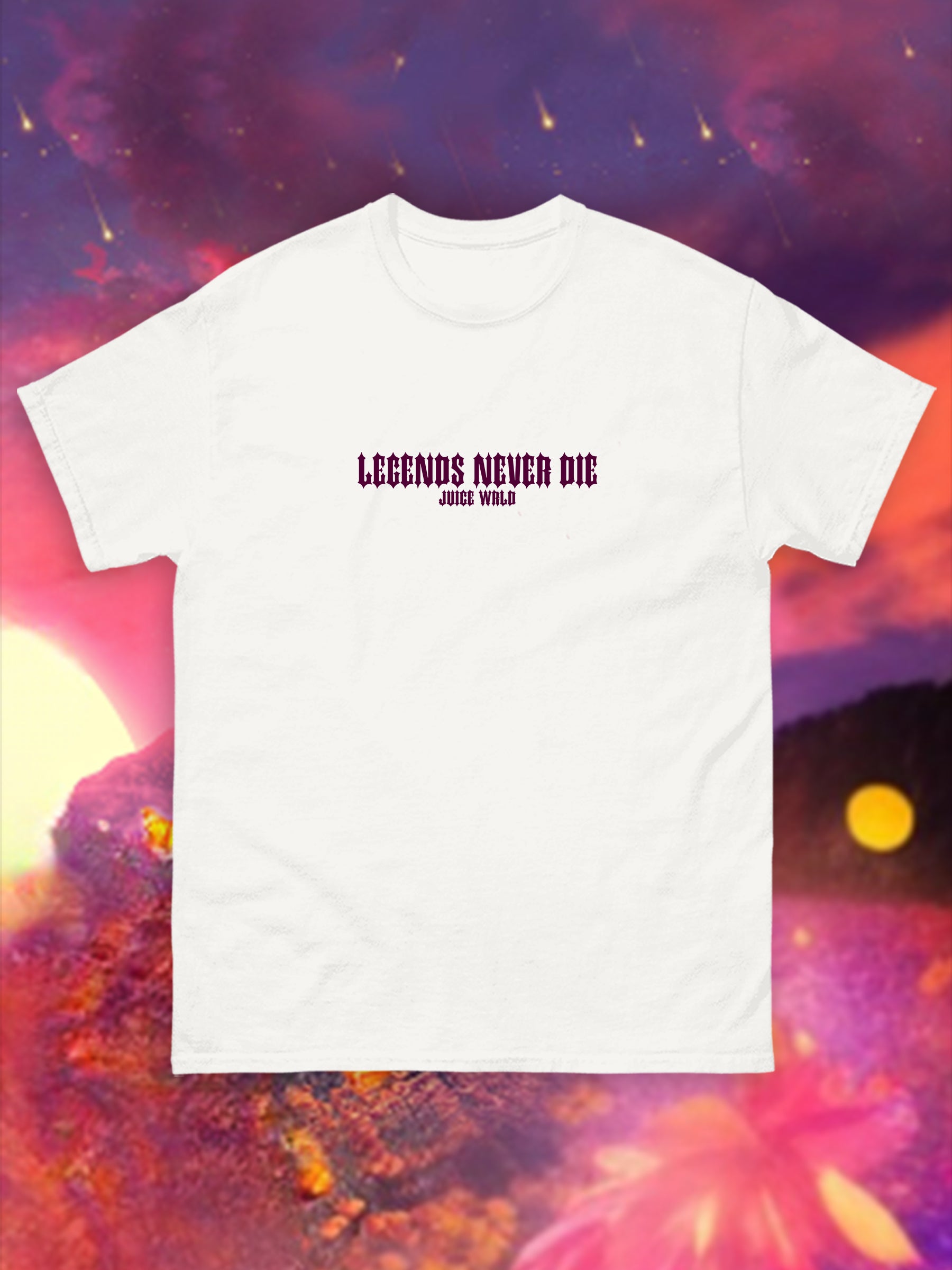 T-shirt LEGENDS NEVER DIE - Introvrtee