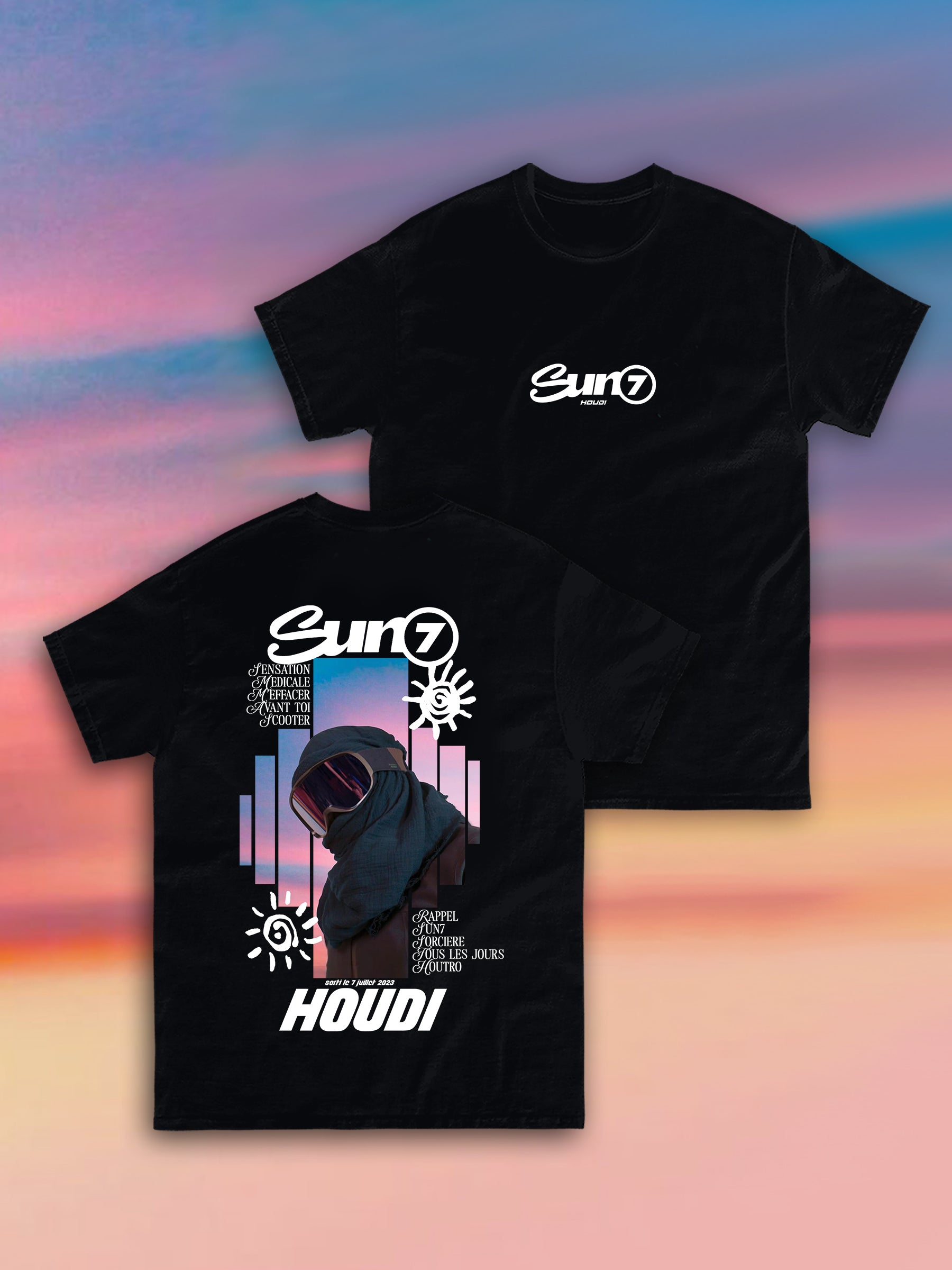 T-shirt Sun7 - Introvrtee