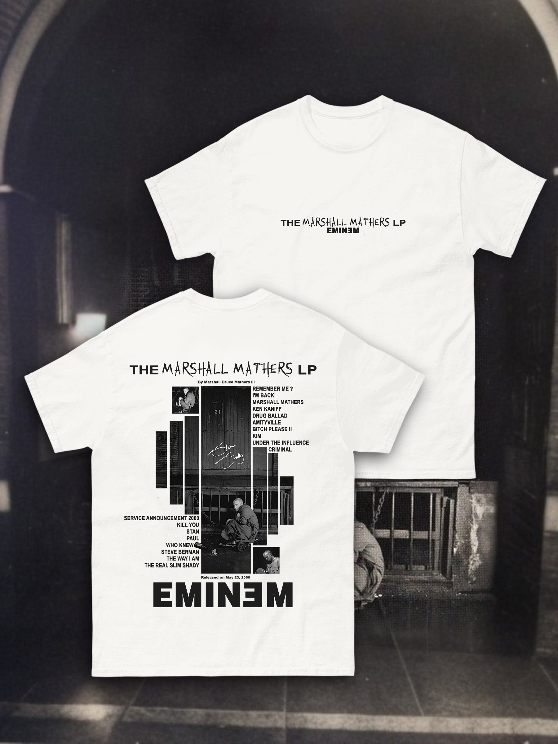 T-shirt THE MARSHALL MATHERS LP II - Introvrtee