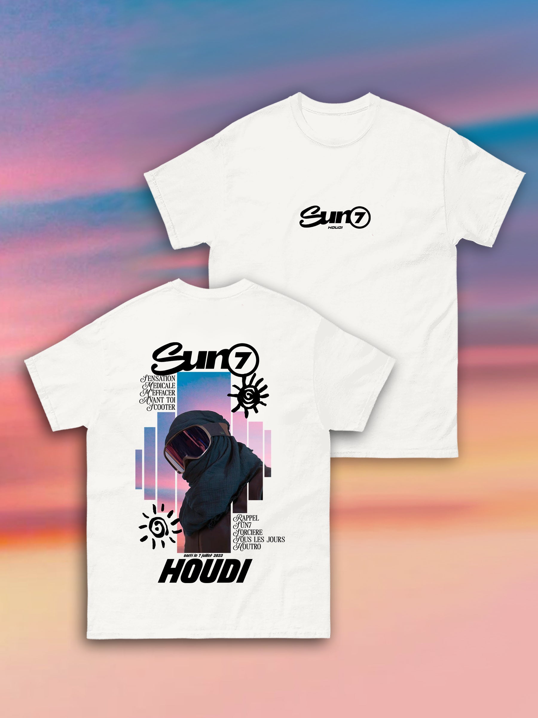 T-shirt Sun7 - Introvrtee