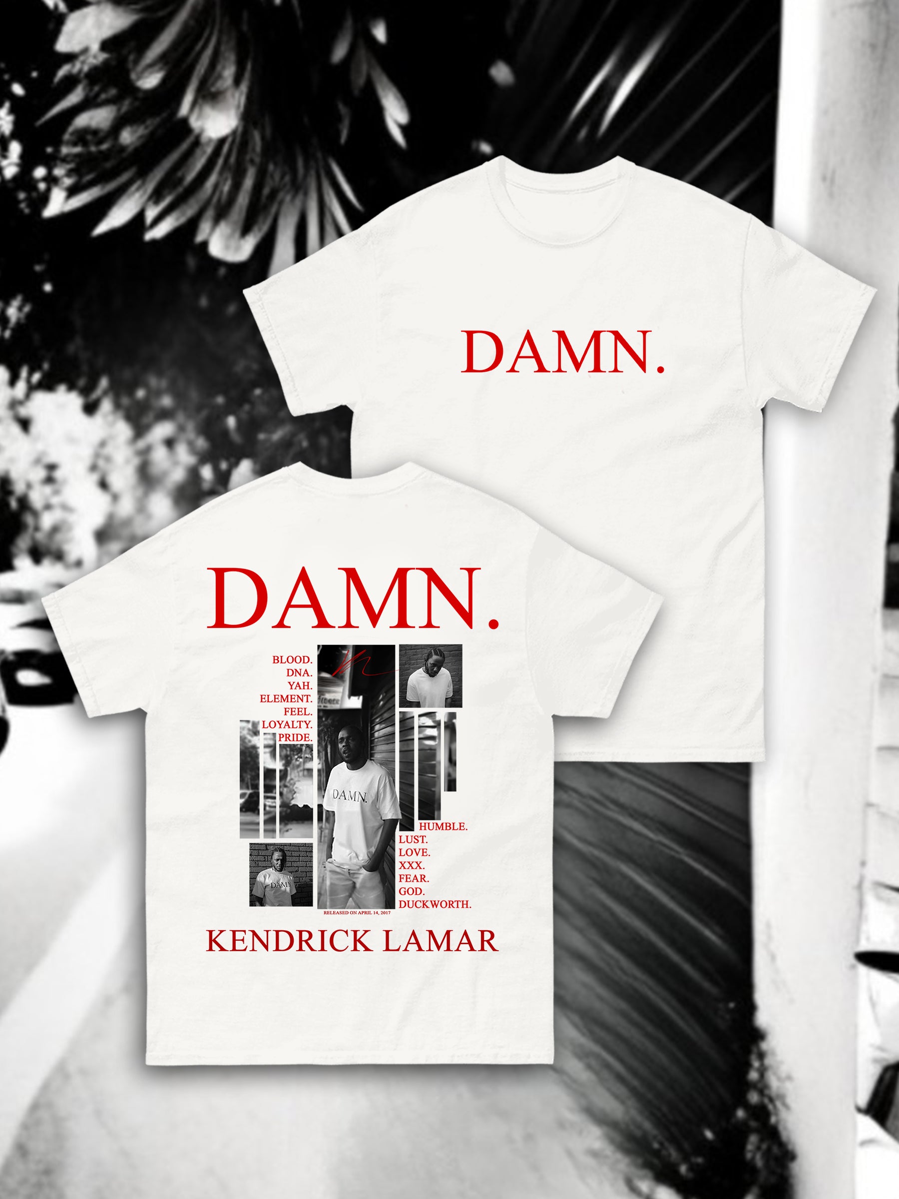 T-shirt DAMN - Introvrtee