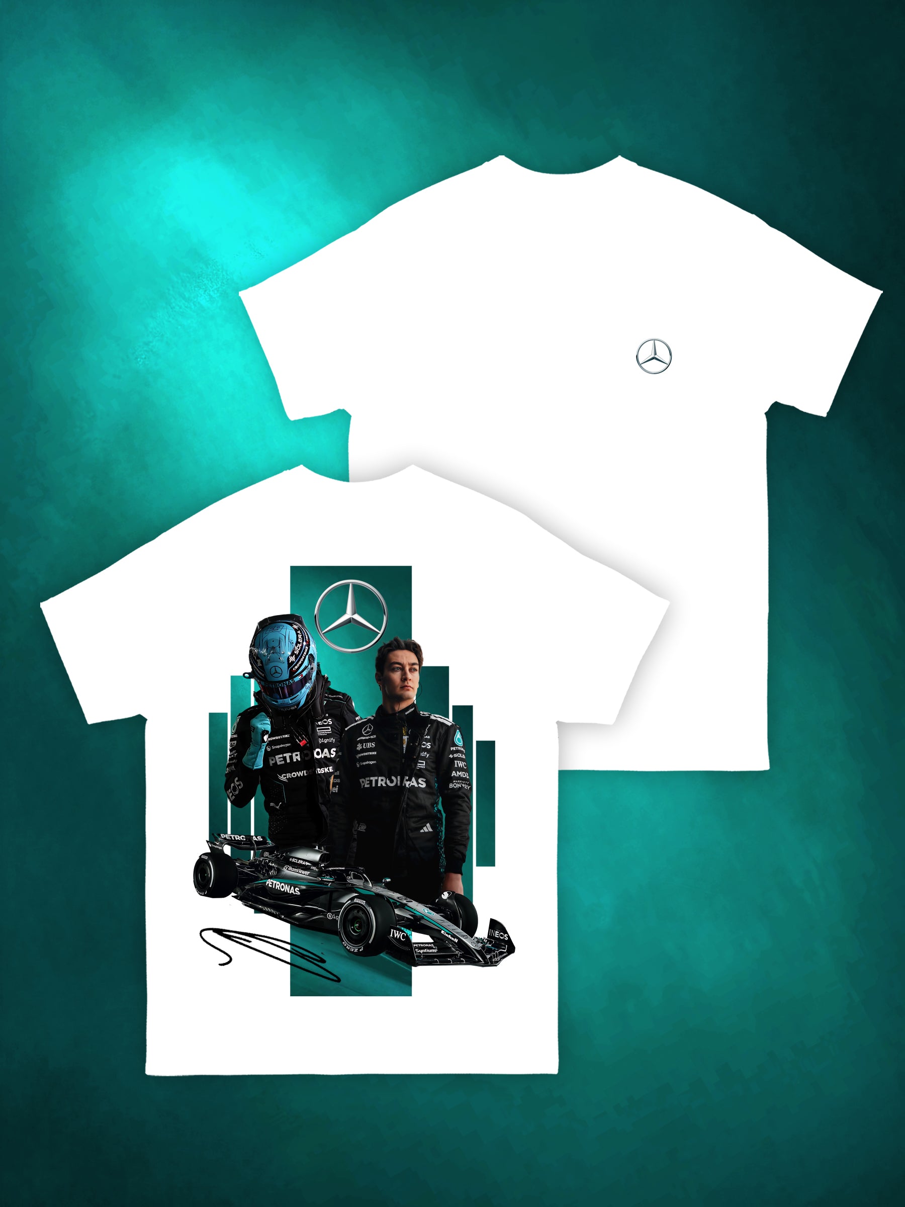 T-shirt GEORGE RUSSELL