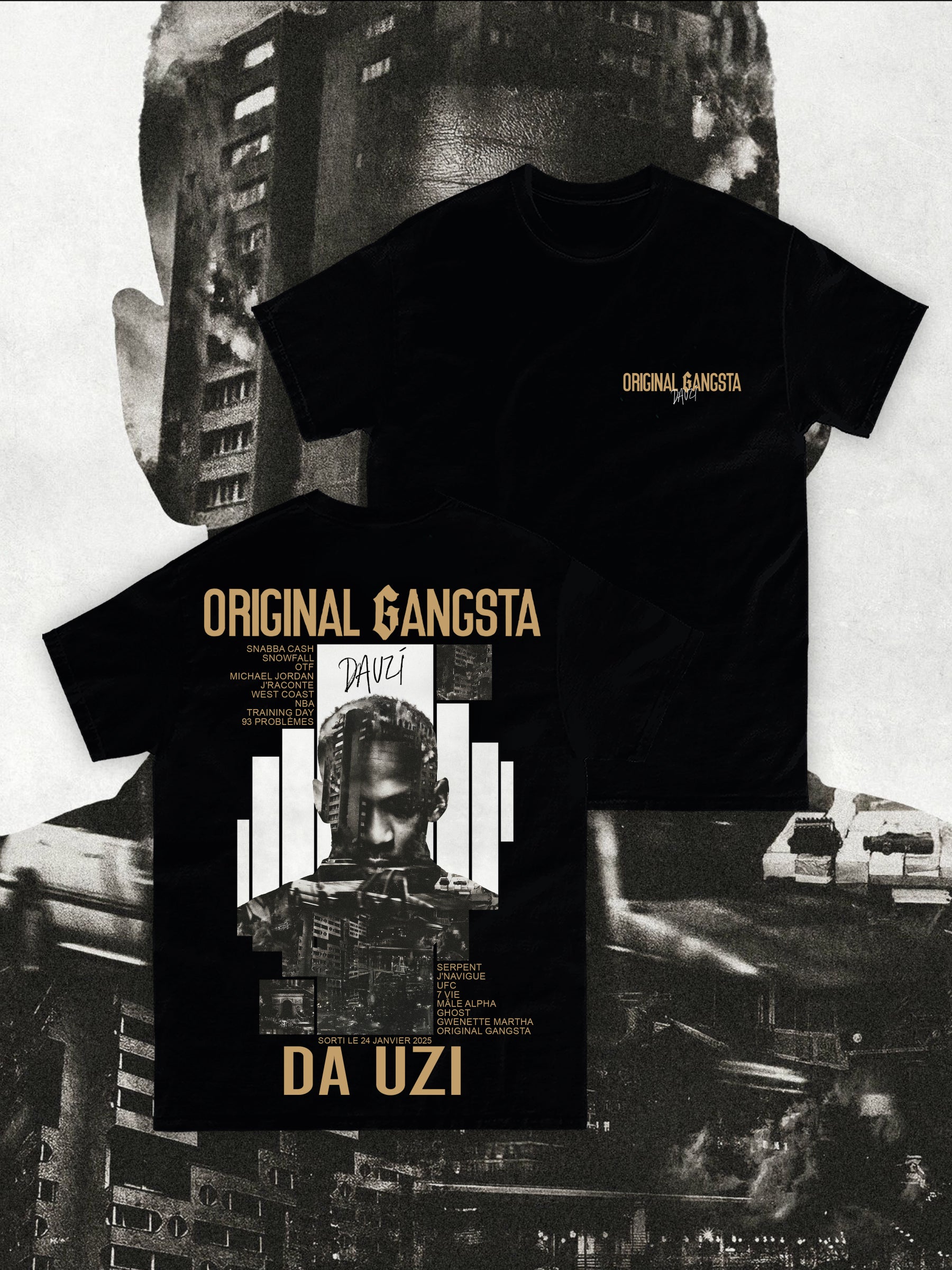 T-shirt DA UZI