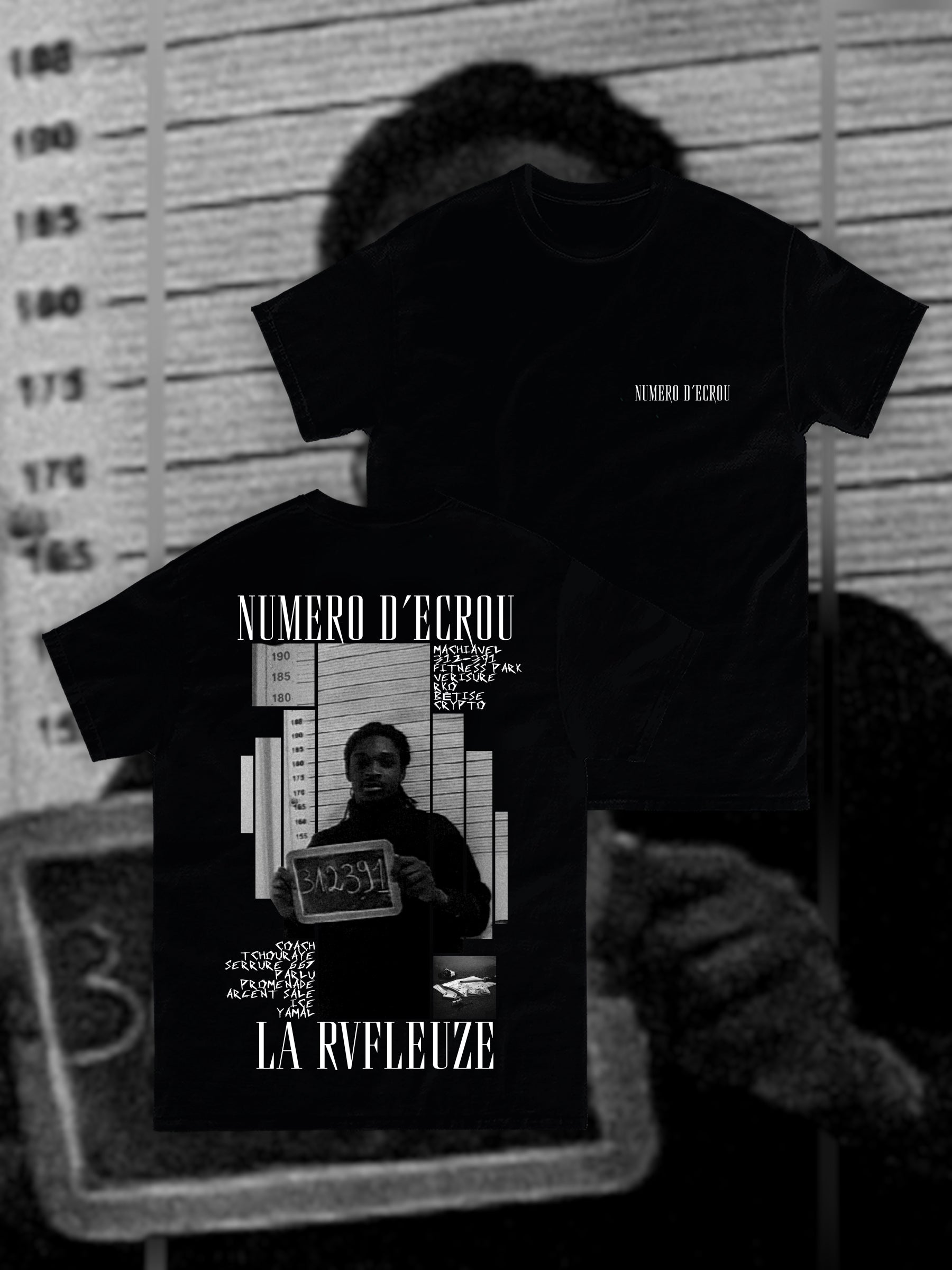 Tshirt NUMERO D'ECROU