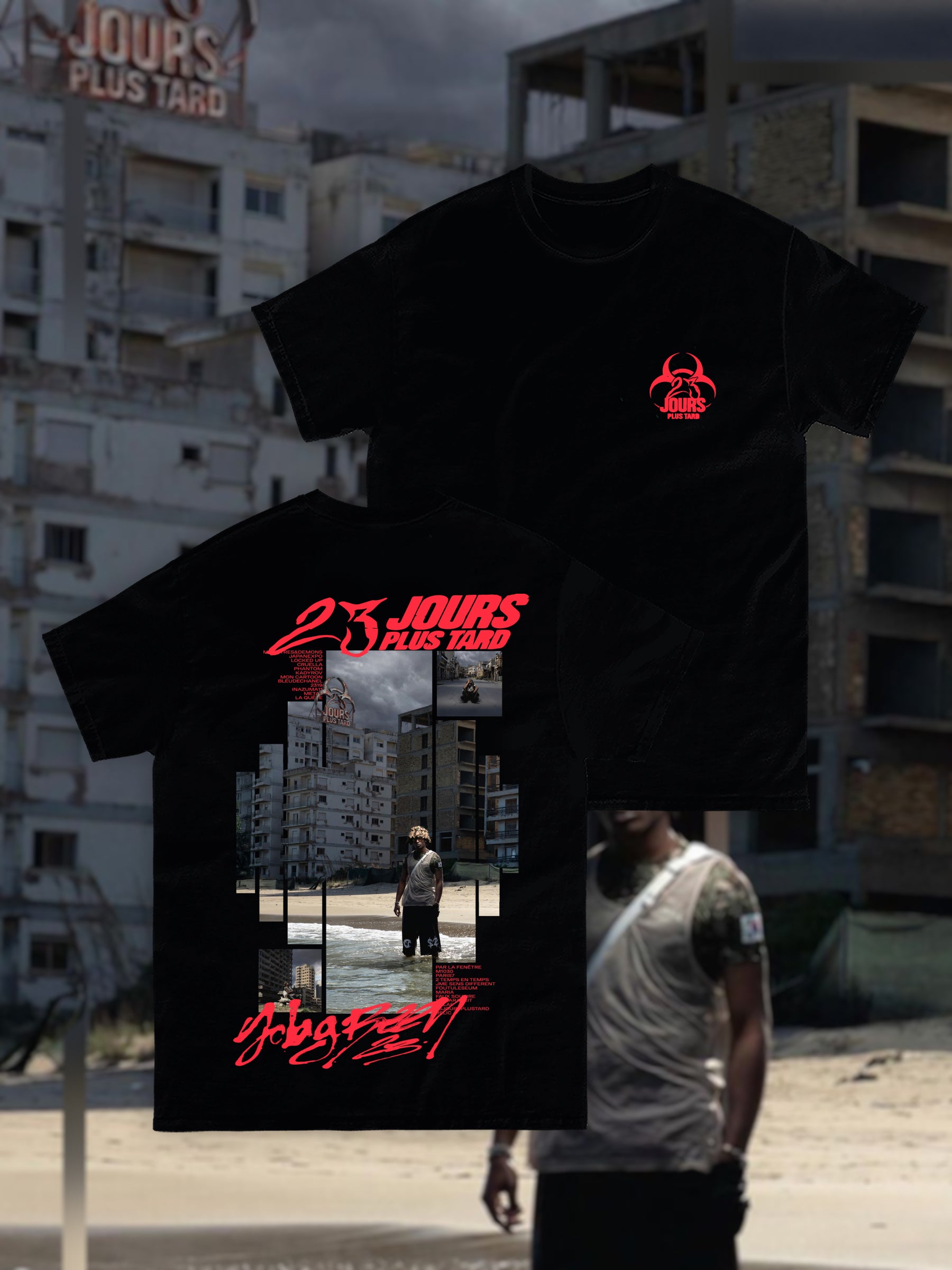 Tshirt 23 JOURS PLUS TARD