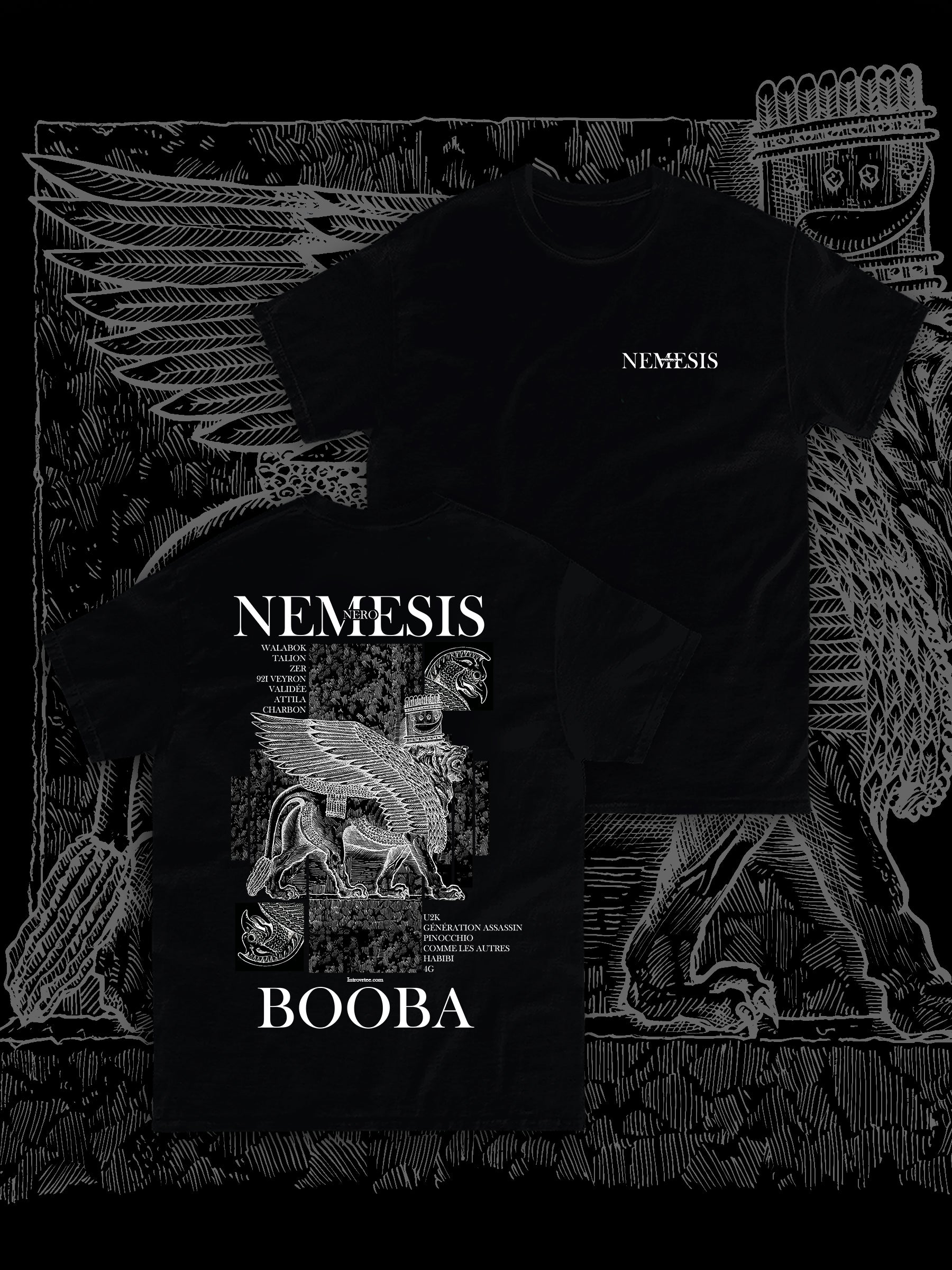 T-shirt NERO NEMESIS