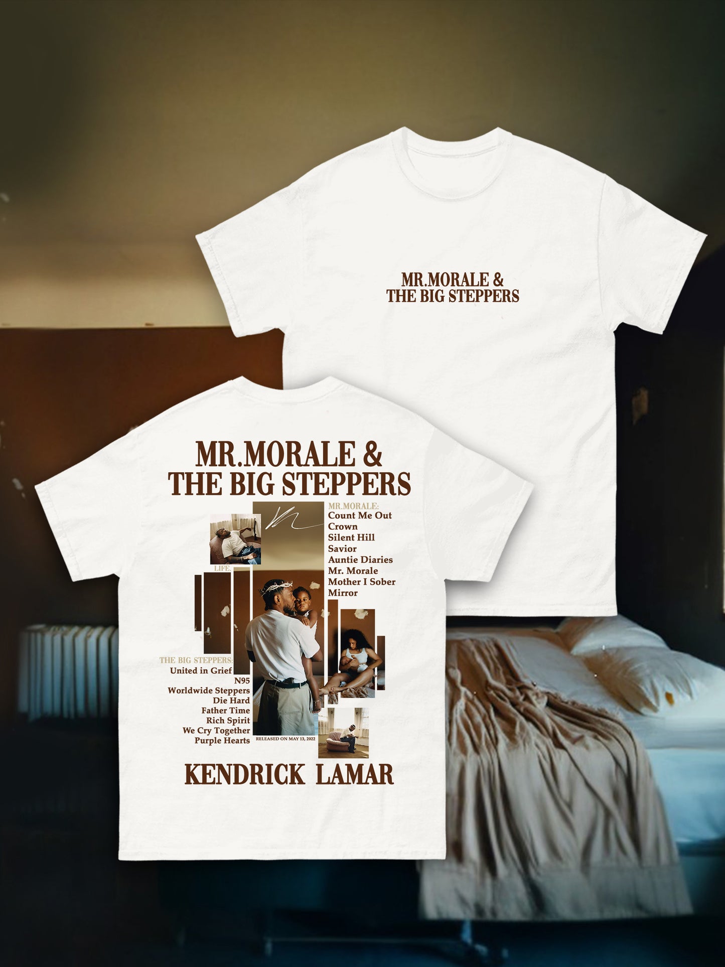 T-shirt MR MORALE AND THE BIG STEPPERS - Introvrtee