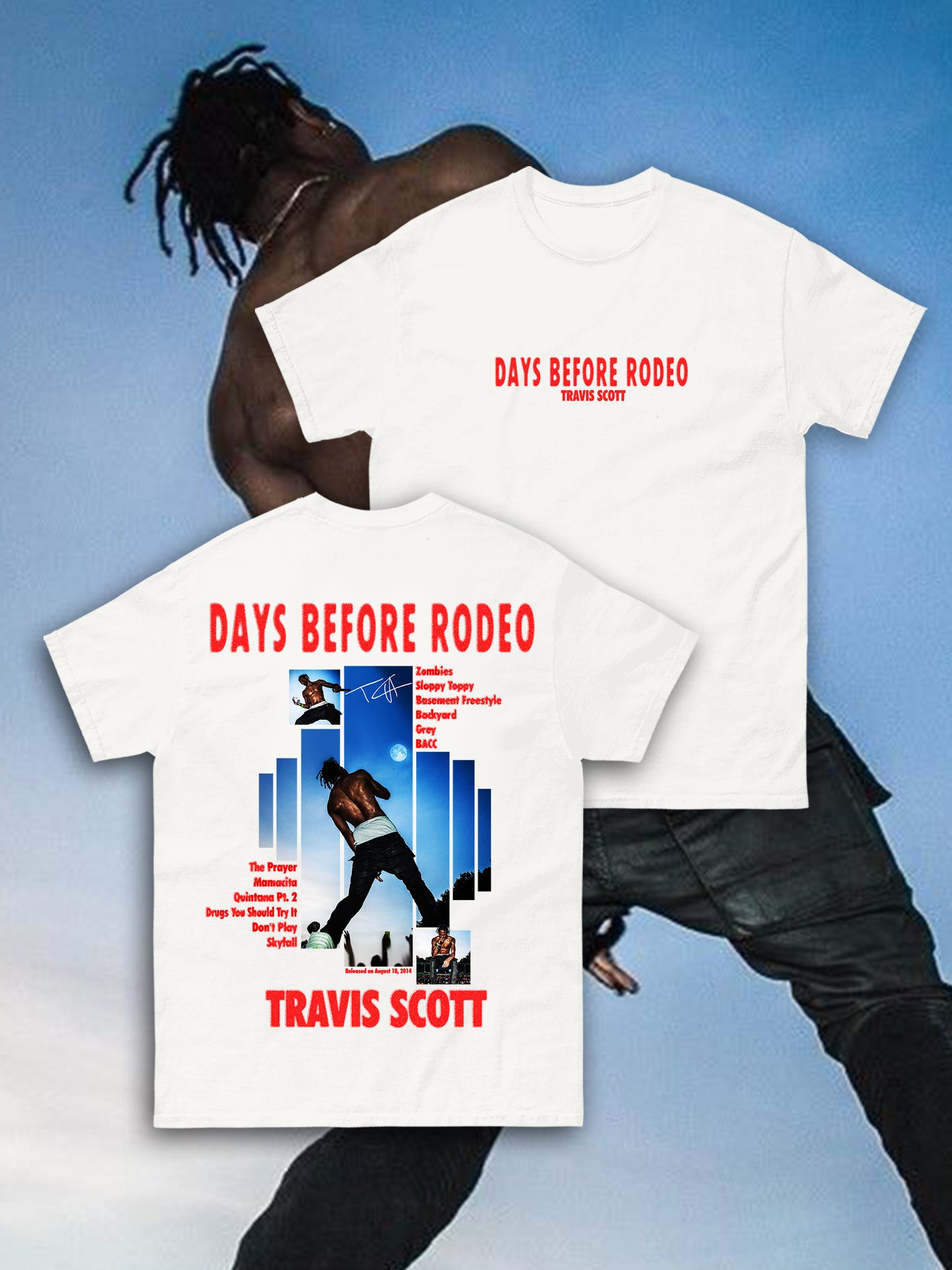 T-shirt DAYS BEFORE RODEO - Introvrtee