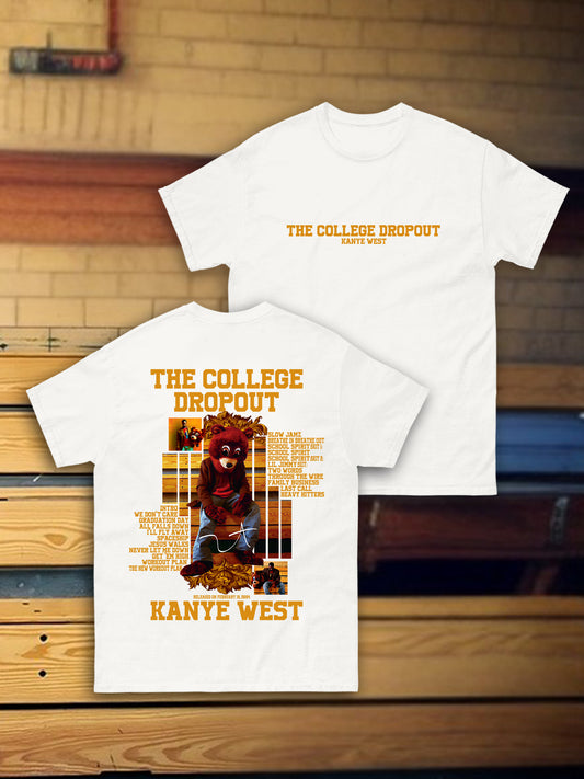 T-shirt THE COLLEGE DROPOUT - Introvrtee