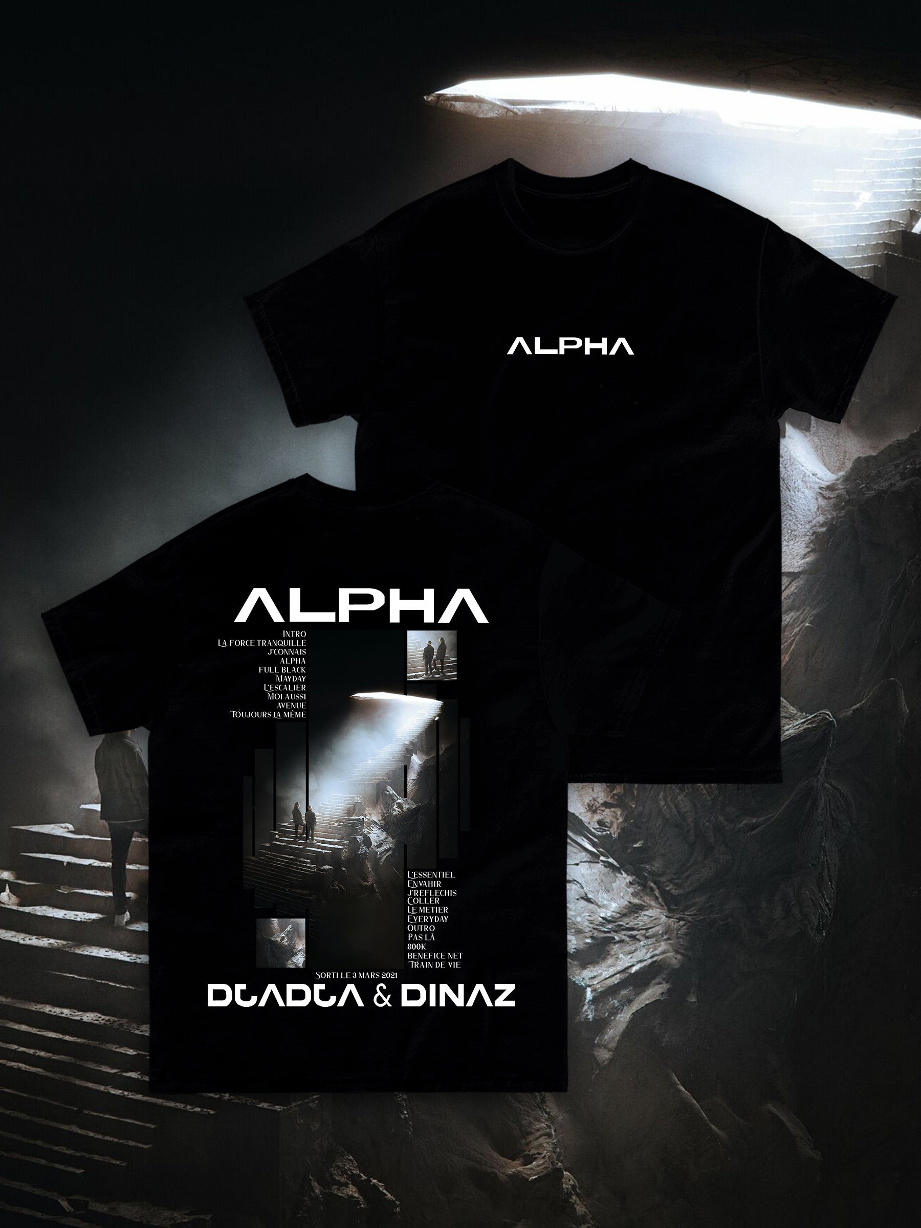 T-shirt Alpha - Introvrtee