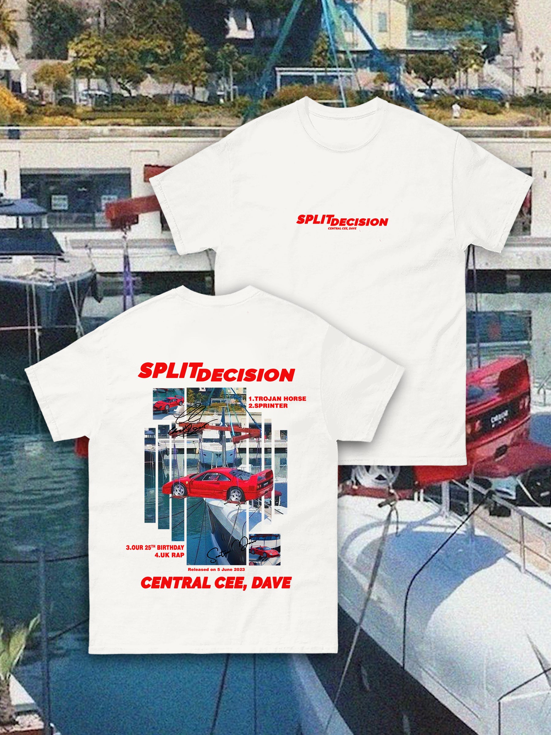 T-shirt Split decision