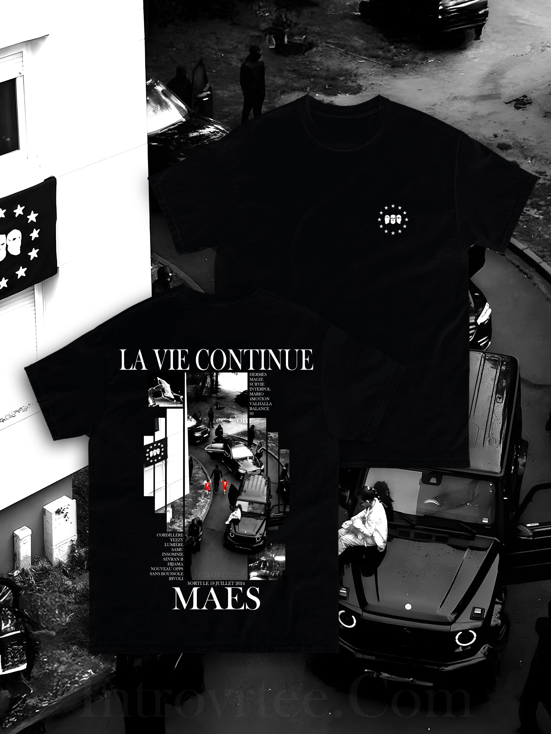 T-shirt  La vie continue