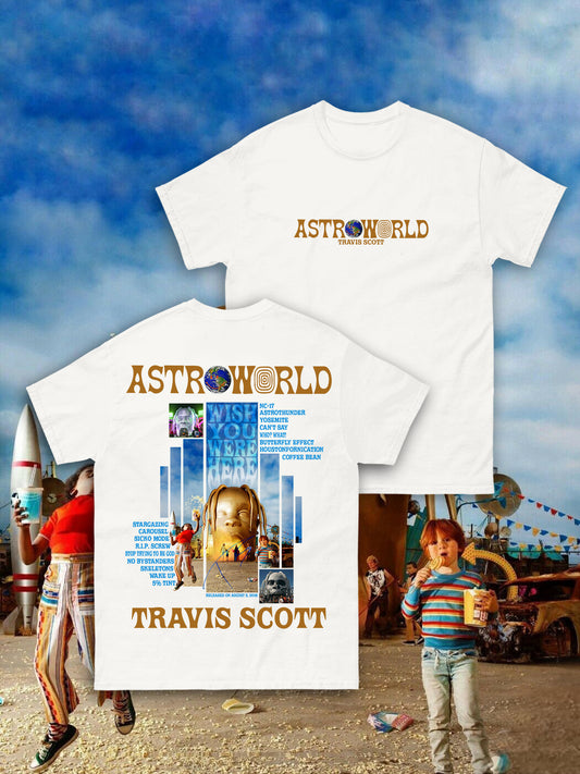 T-shirt ASTROWORLD - Introvrtee