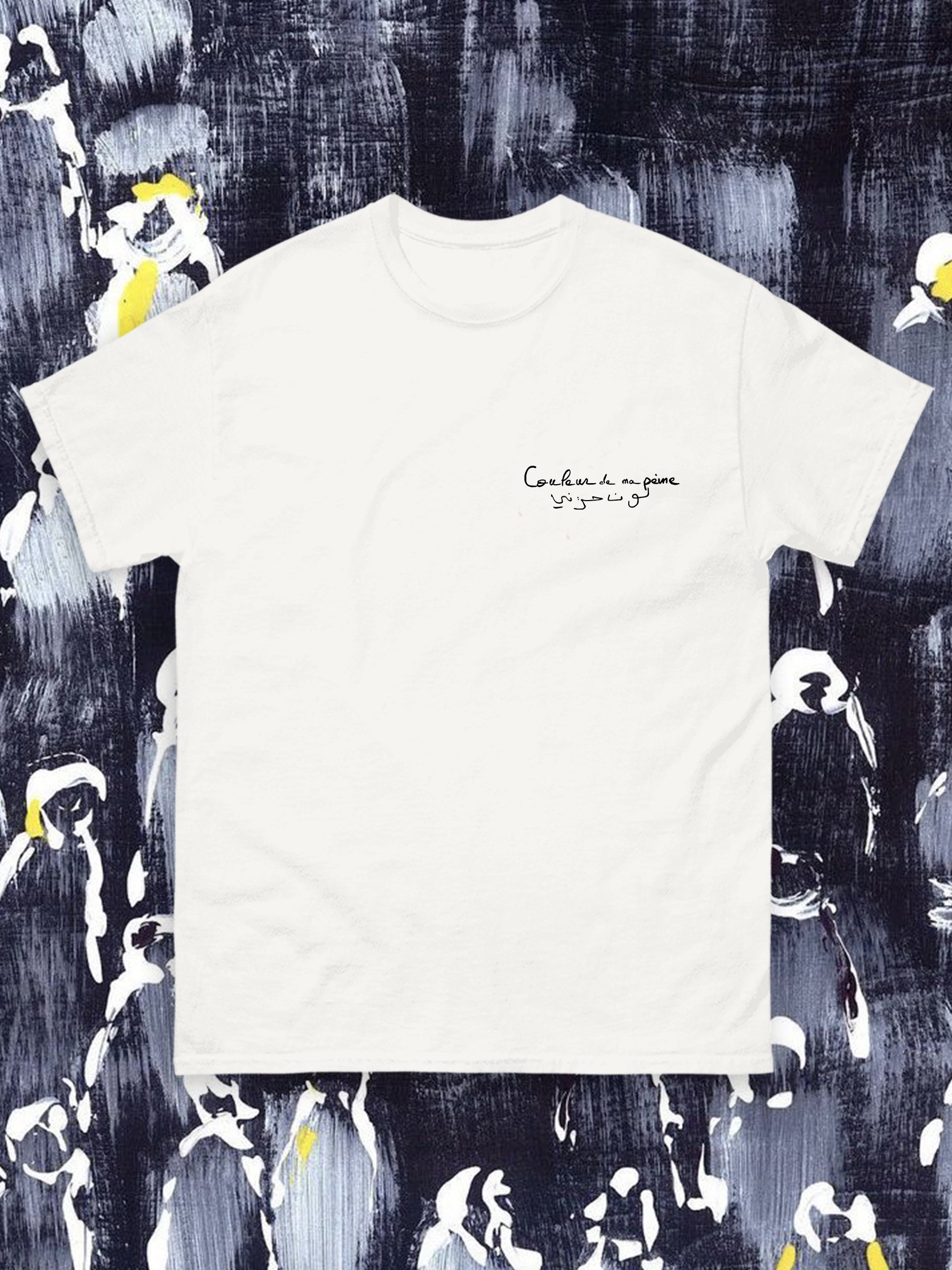 T-shirt Couleurs de ma peine