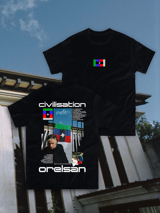 T-shirt CIVILISATION - Introvrtee