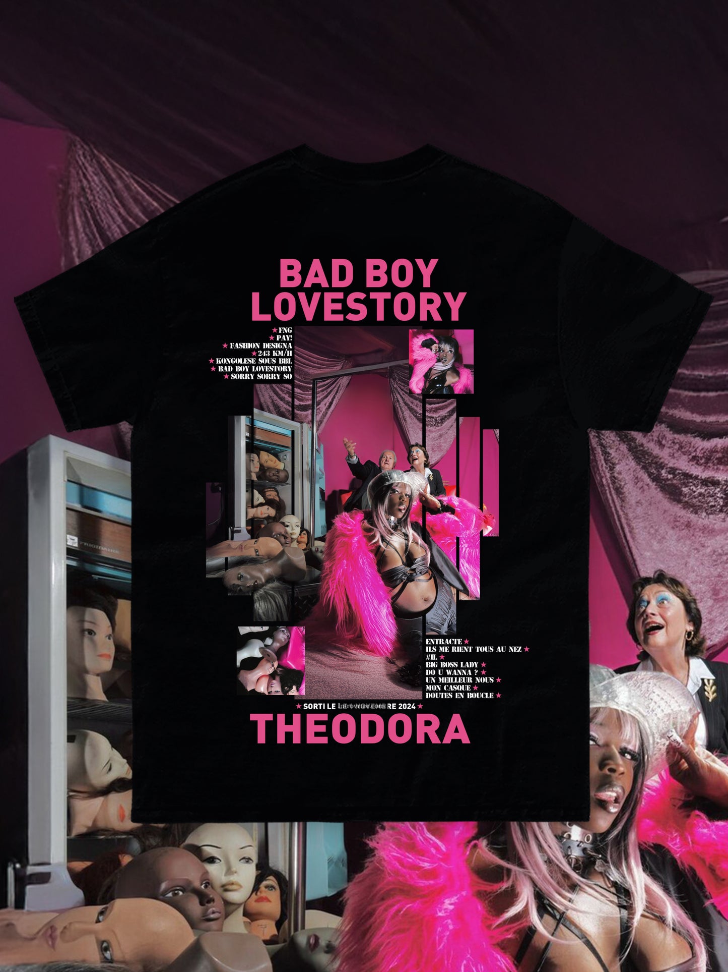 T-shirt BAD BOY LOVESTORY